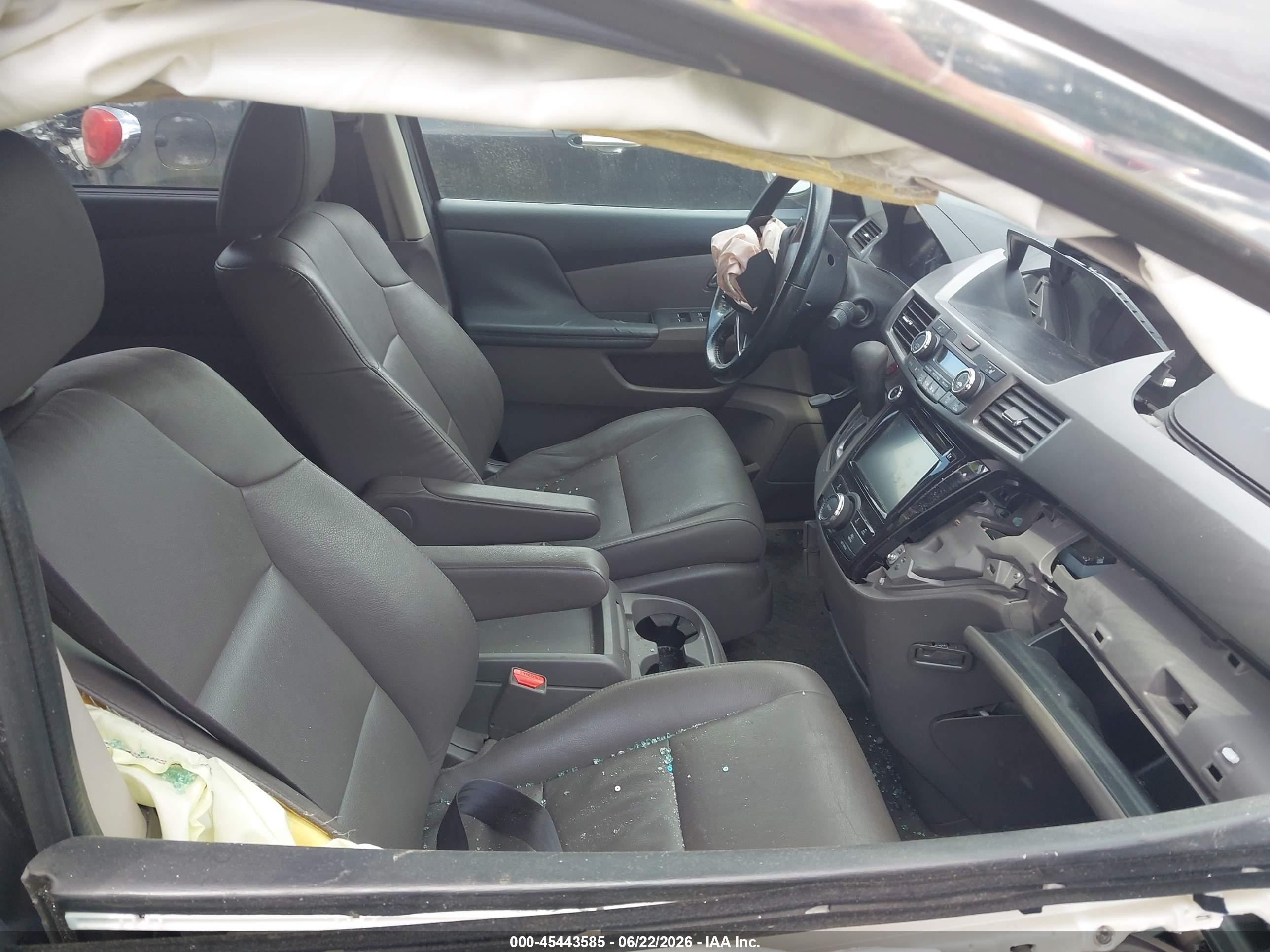 2015 Honda Odyssey Ex-l Серый vin: 5FNRL5H61FB118315