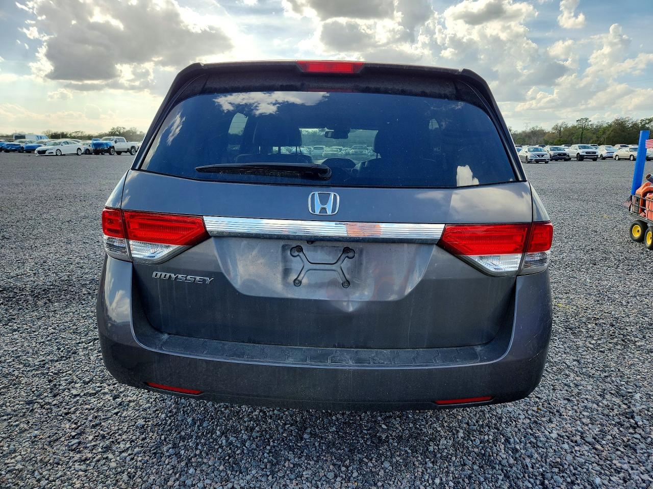 2015 Honda Odyssey Exl Gray vin: 5FNRL5H61FB128701