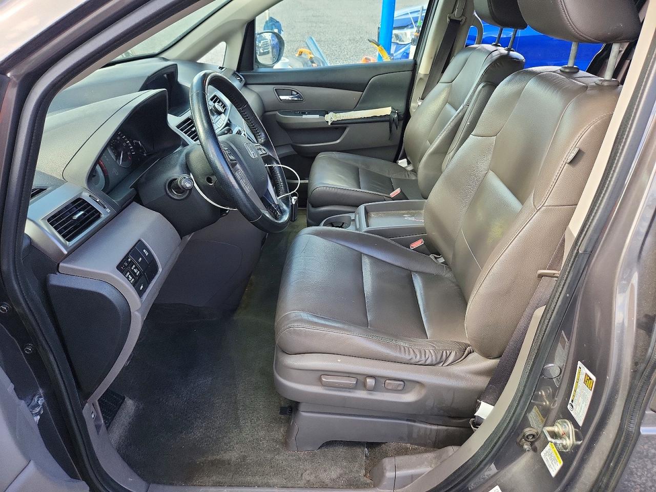 2015 Honda Odyssey Exl Gray vin: 5FNRL5H61FB128701