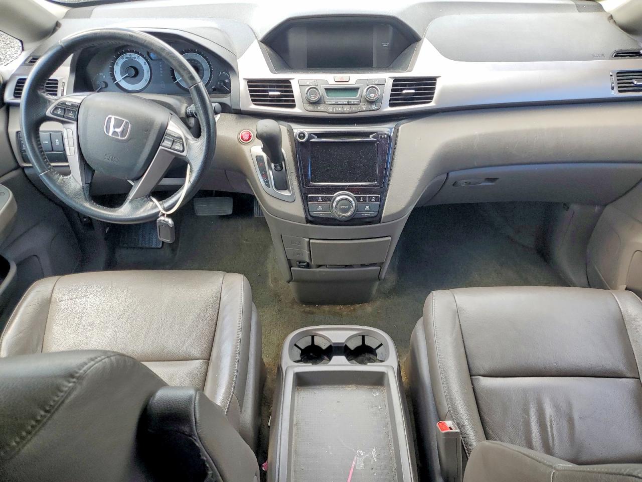 2015 Honda Odyssey Exl Gray vin: 5FNRL5H61FB128701