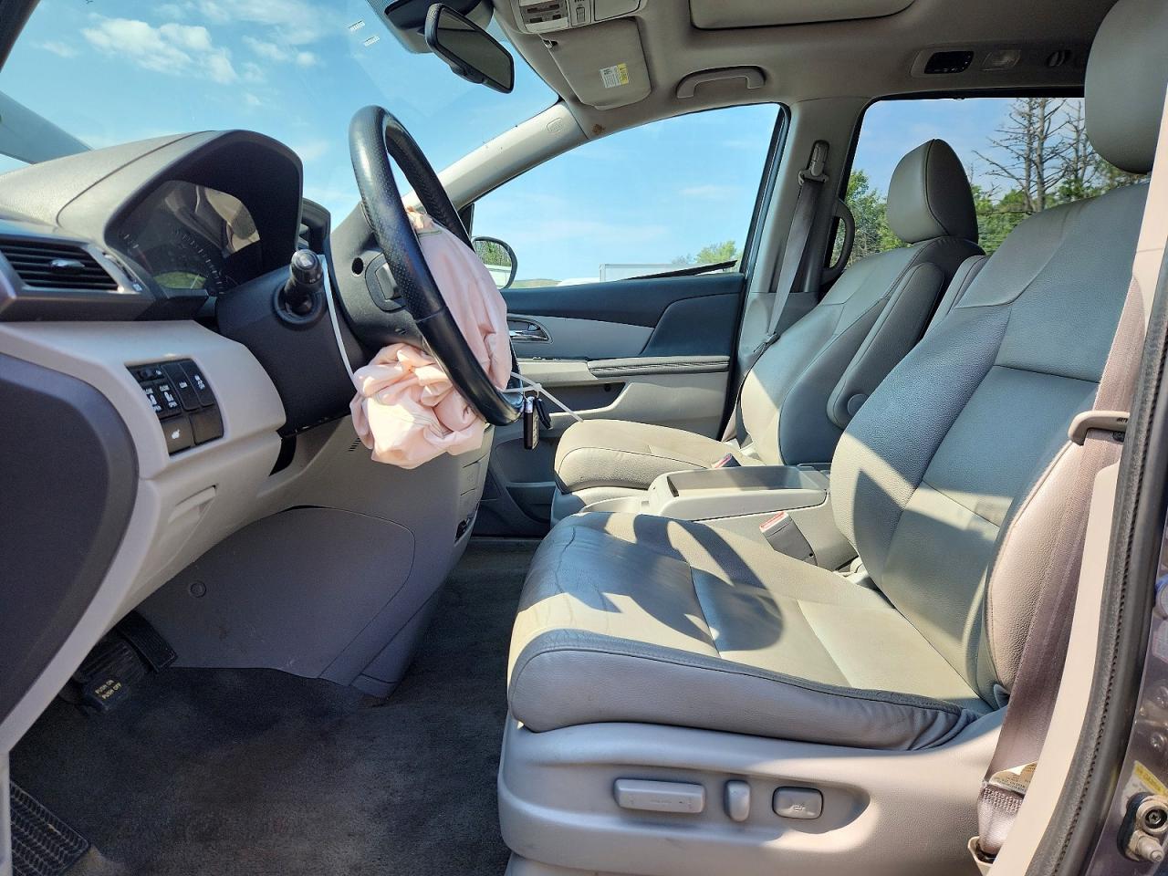2015 Honda Odyssey Exl Gray vin: 5FNRL5H61FB131257