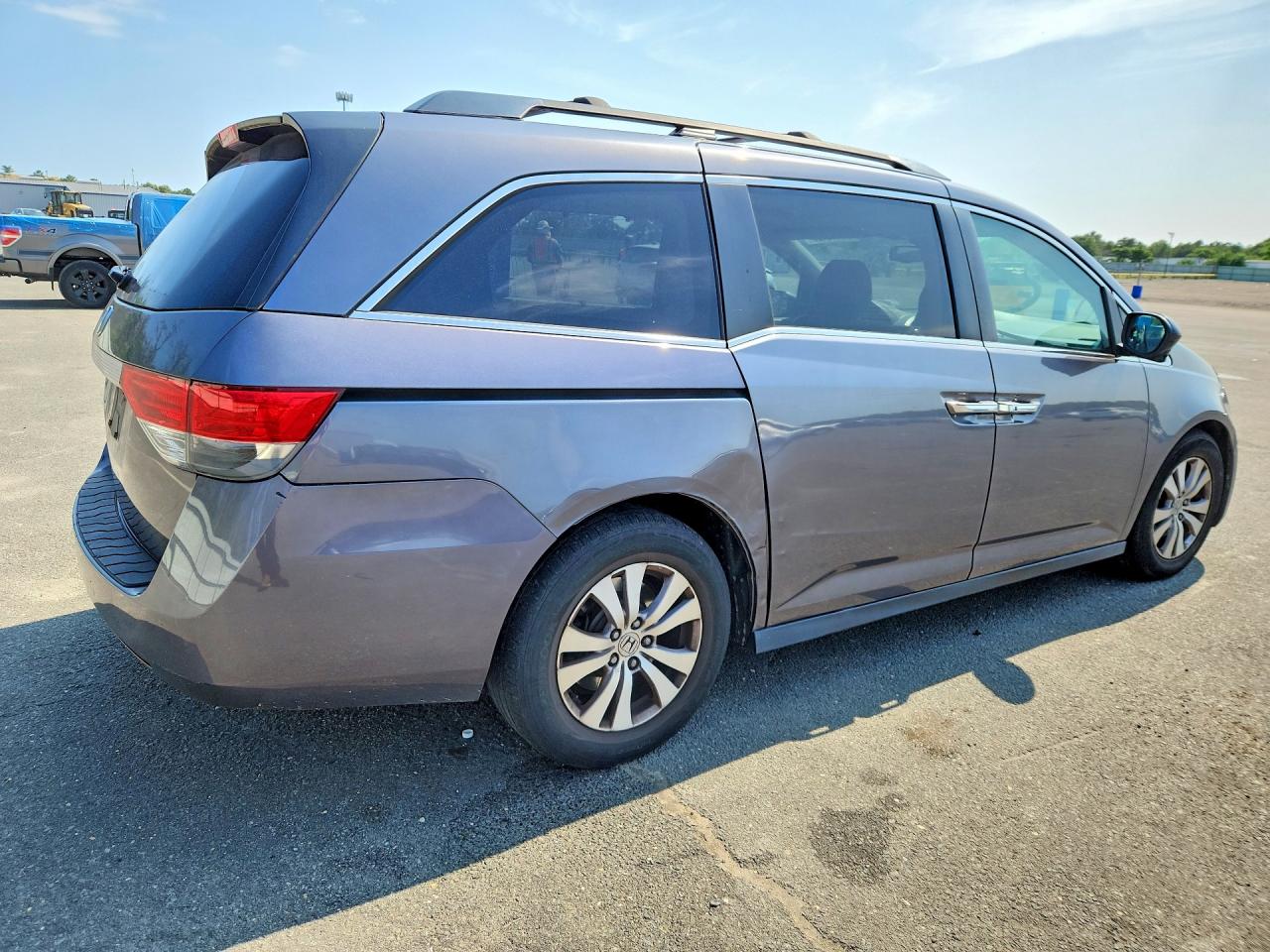 2015 Honda Odyssey Exl Gray vin: 5FNRL5H61FB131257