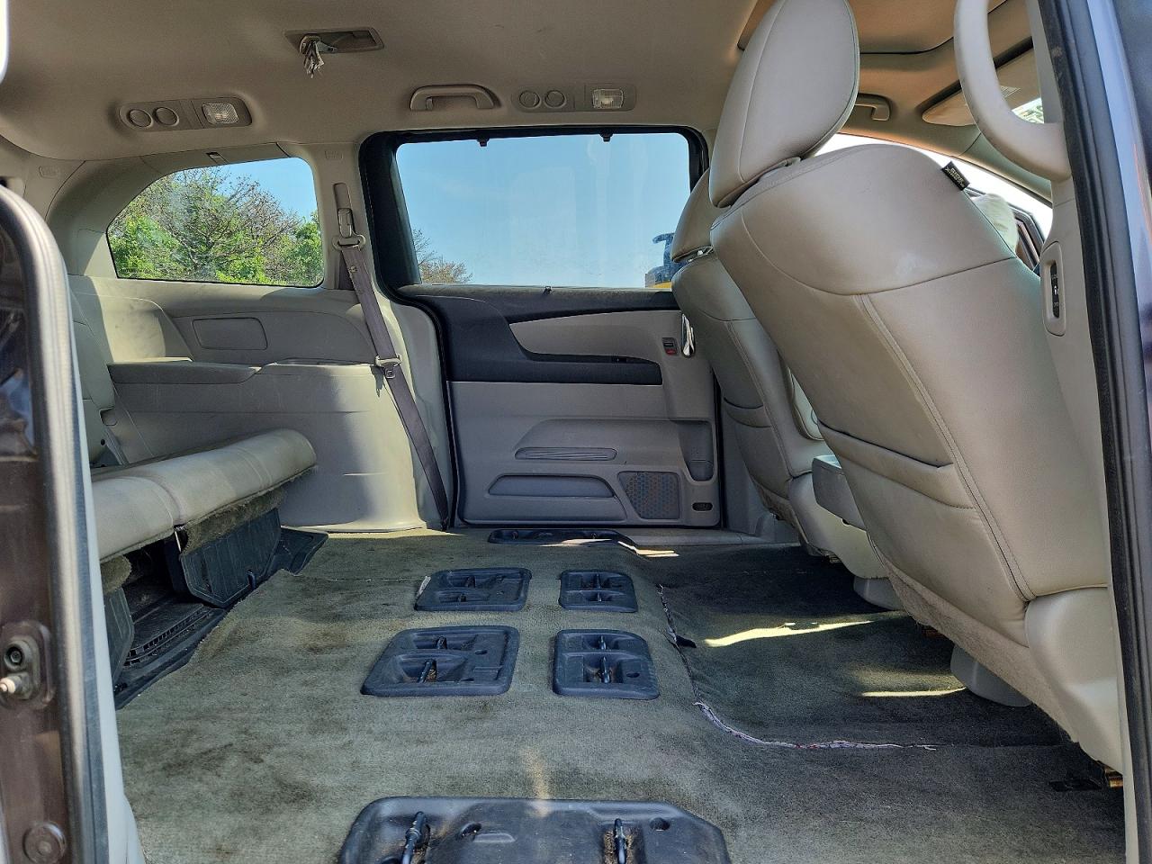 2015 Honda Odyssey Exl Gray vin: 5FNRL5H61FB131257