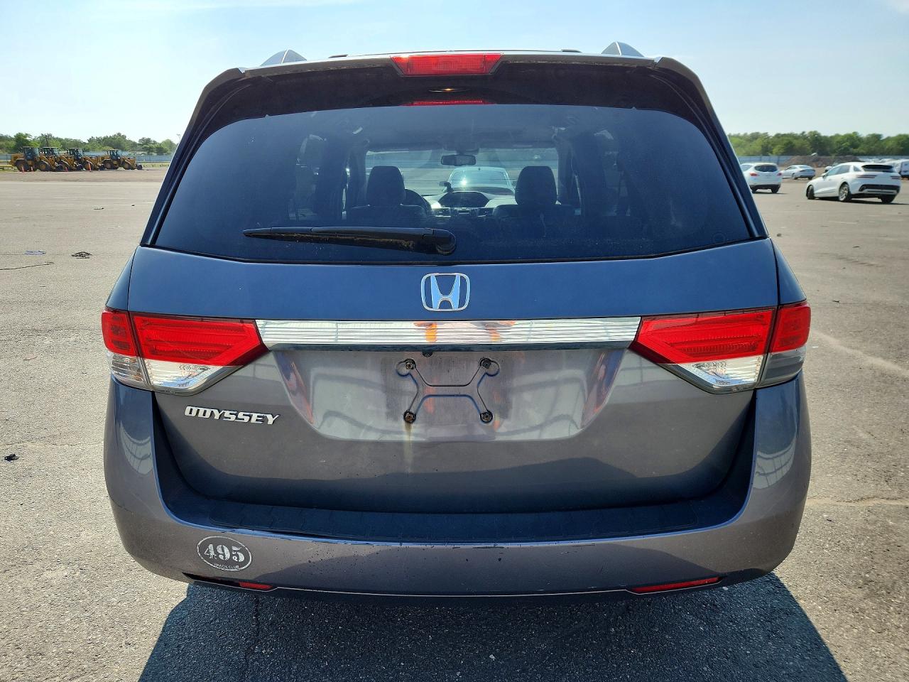 2015 Honda Odyssey Exl Gray vin: 5FNRL5H61FB131257
