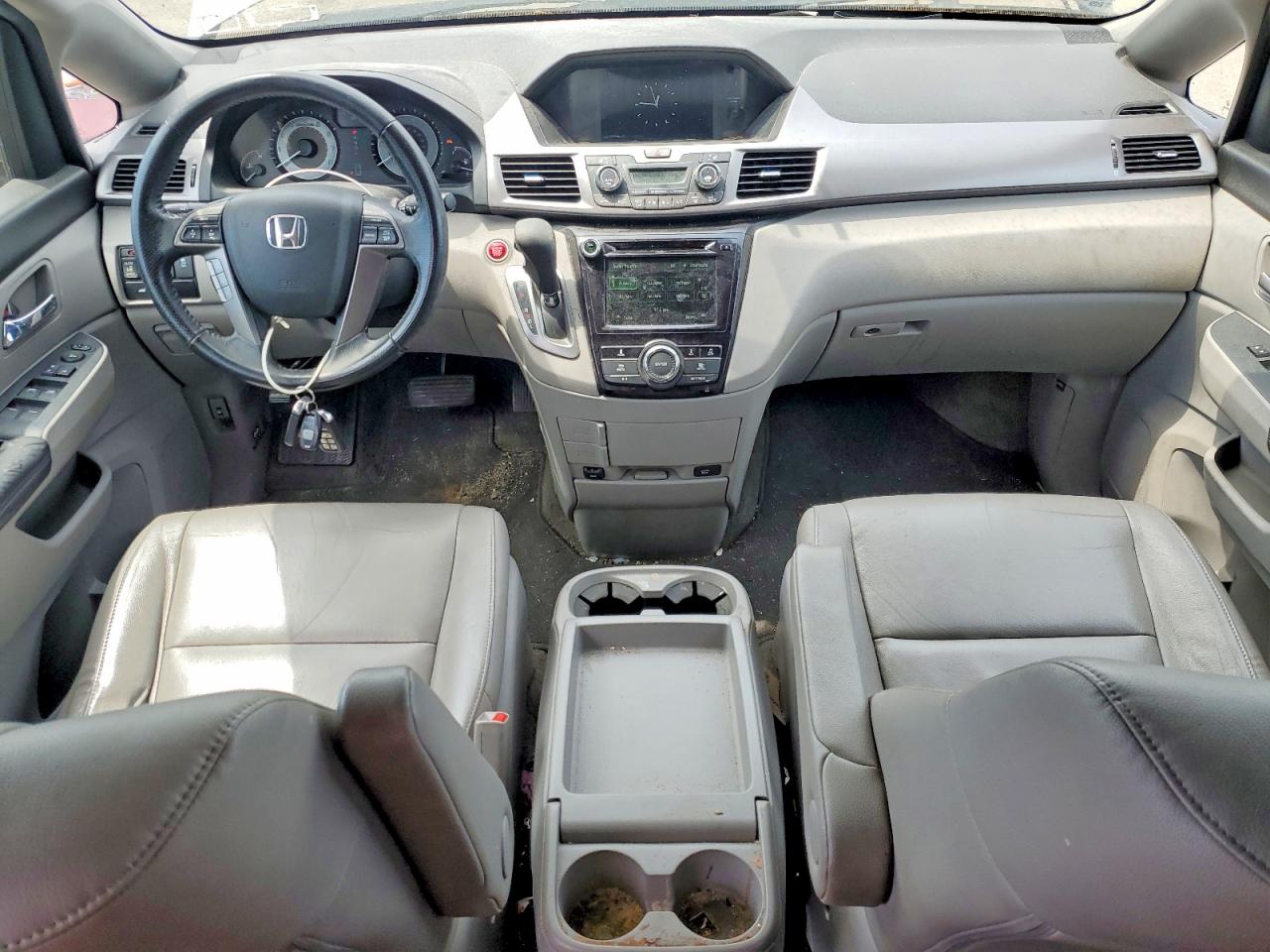 2015 Honda Odyssey Gray vin: 5FNRL5H61FB132022
