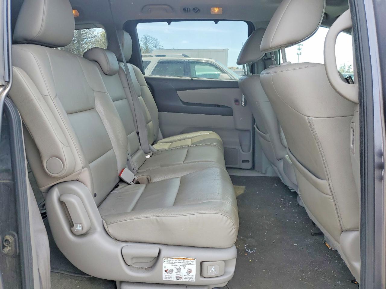 2015 Honda Odyssey Gray vin: 5FNRL5H61FB132022
