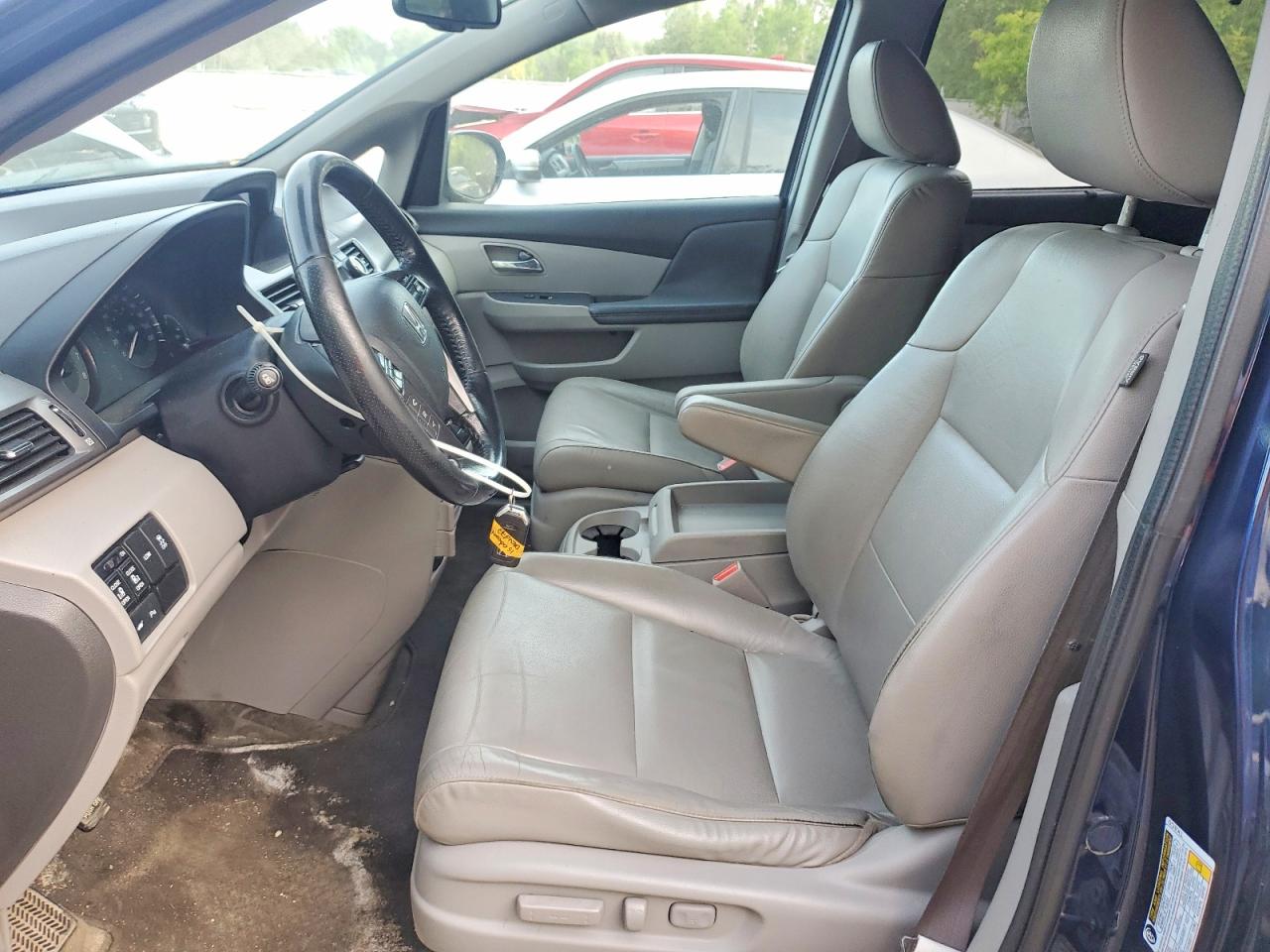 2015 Honda Odyssey Exl Blue vin: 5FNRL5H61FB509738