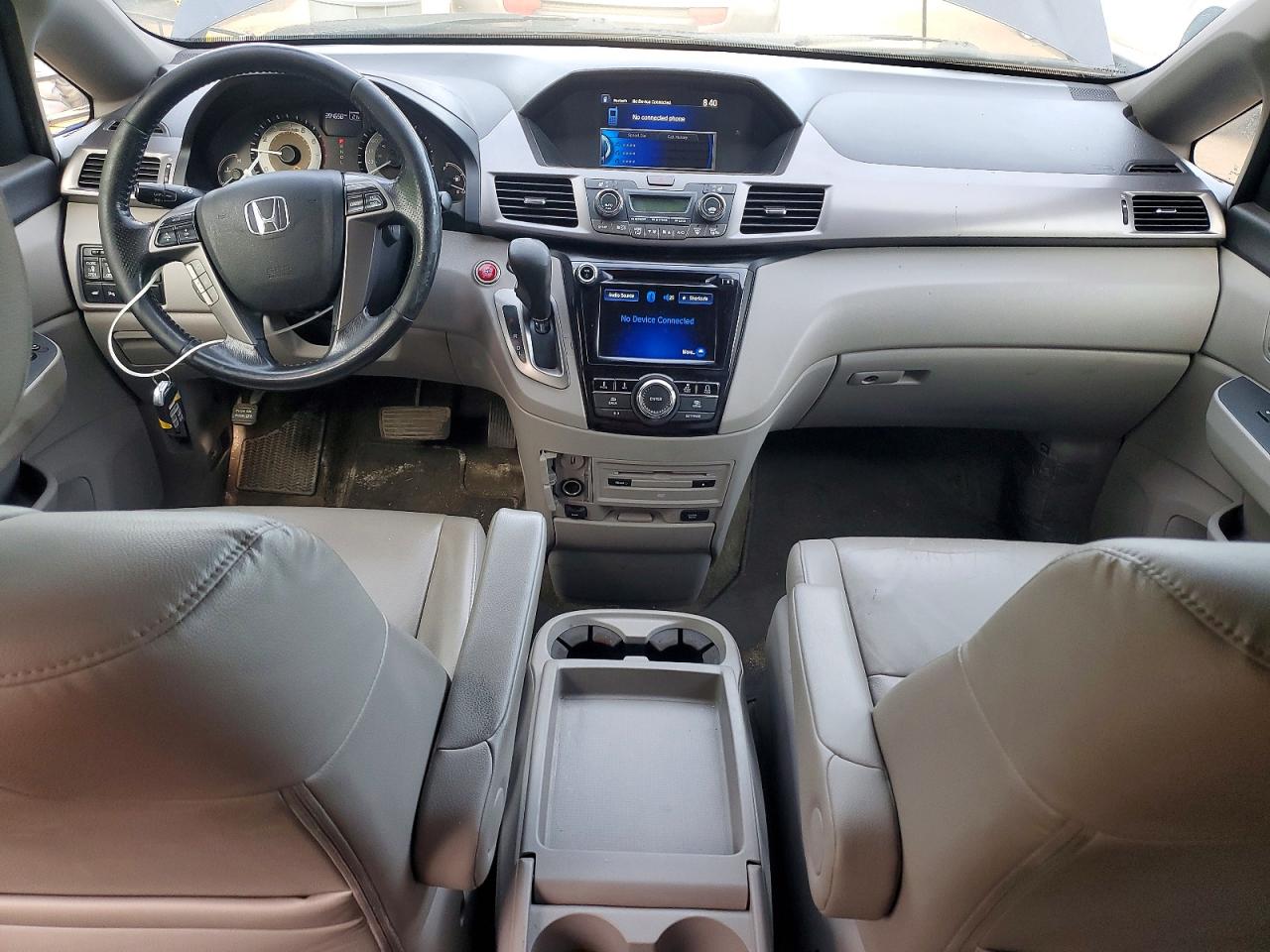 2015 Honda Odyssey Exl Blue vin: 5FNRL5H61FB509738