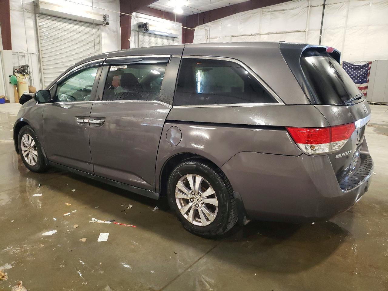 2016 Honda Odyssey Exl Silver vin: 5FNRL5H61GB043634