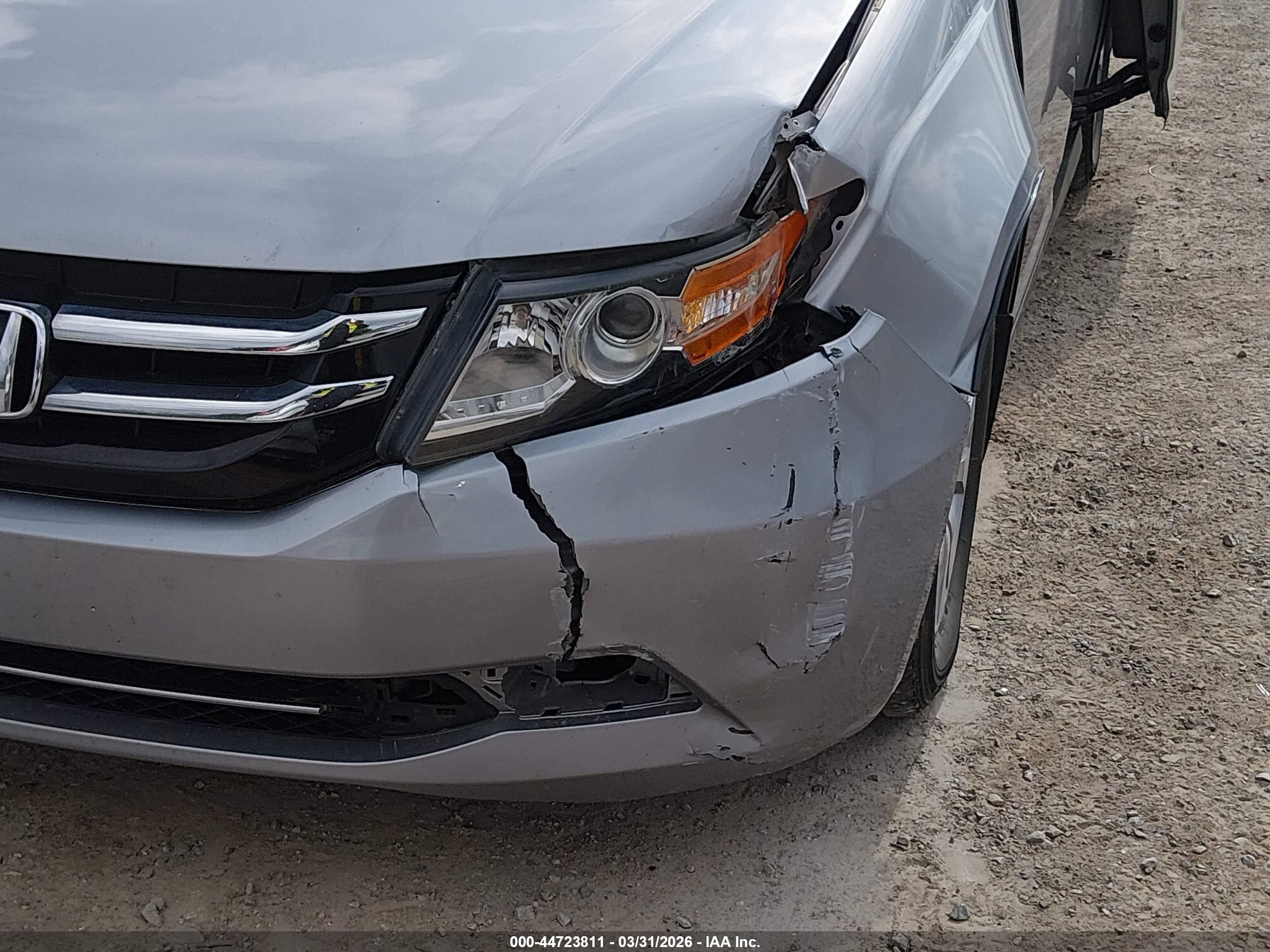 2016 Honda Odyssey Ex-l Silver vin: 5FNRL5H61GB115299