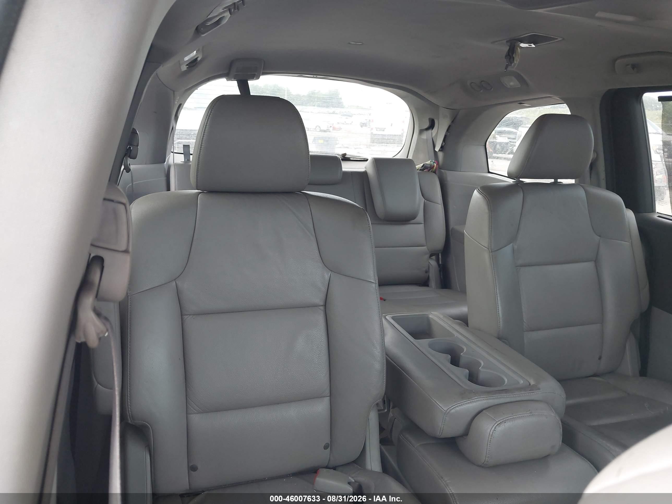 2011 Honda Odyssey Ex-l Black vin: 5FNRL5H62BB005063
