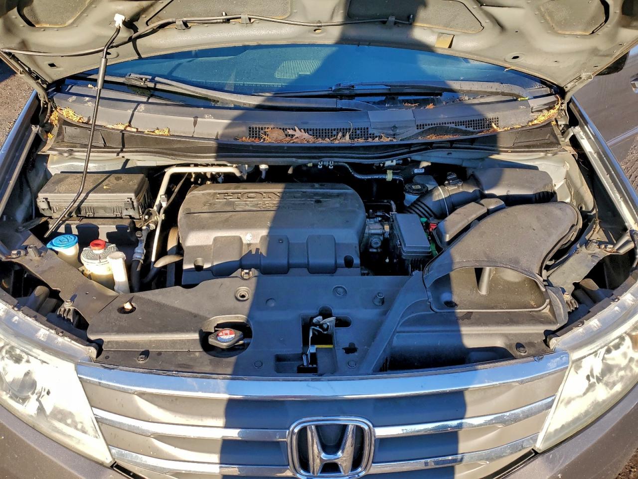 2011 Honda Odyssey Exl Gray vin: 5FNRL5H62BB018623
