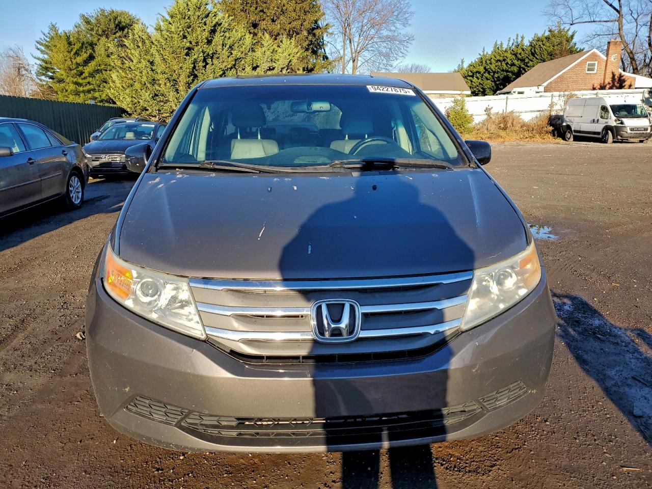 2011 Honda Odyssey Exl Gray vin: 5FNRL5H62BB018623