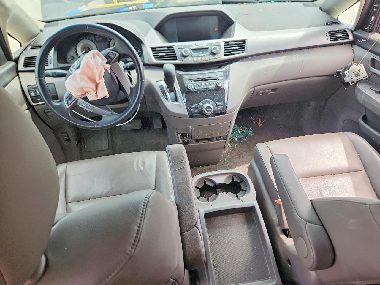 2011 Honda Odyssey Exl Gray vin: 5FNRL5H62BB049497