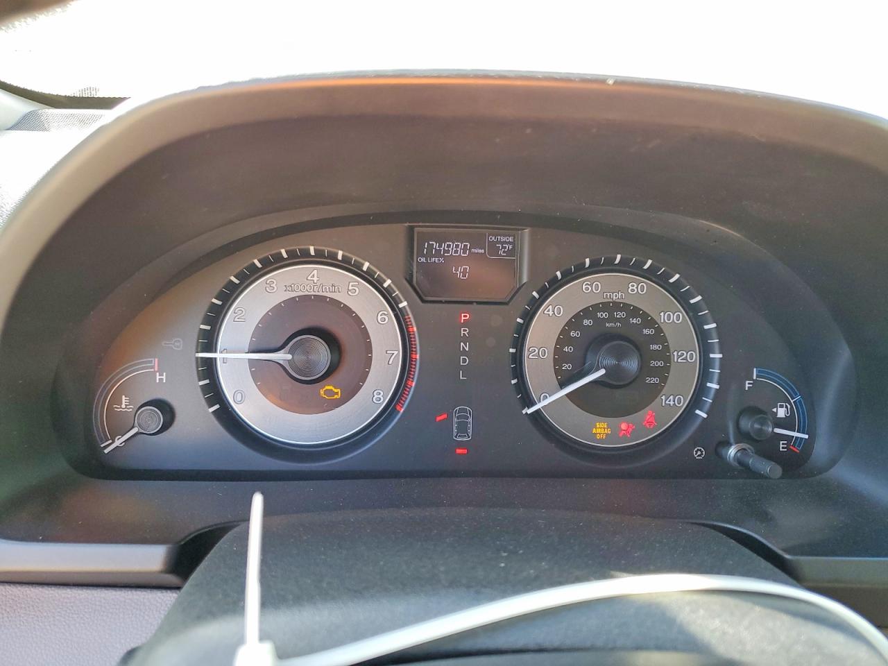 2011 Honda Odessey Gray vin: 5FNRL5H62BB058927