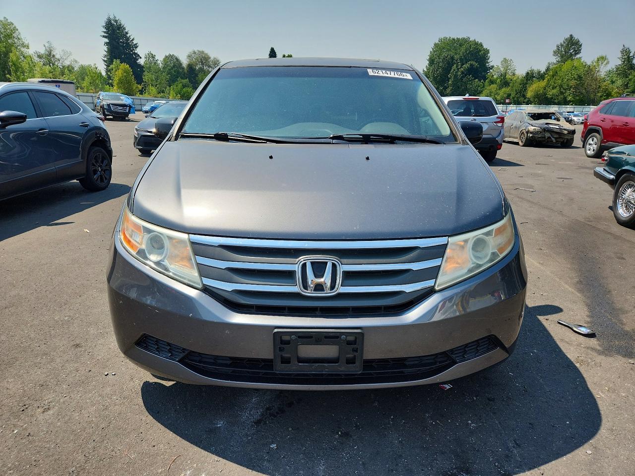 2011 Honda Odyssey Exl Серый vin: 5FNRL5H62BB095590