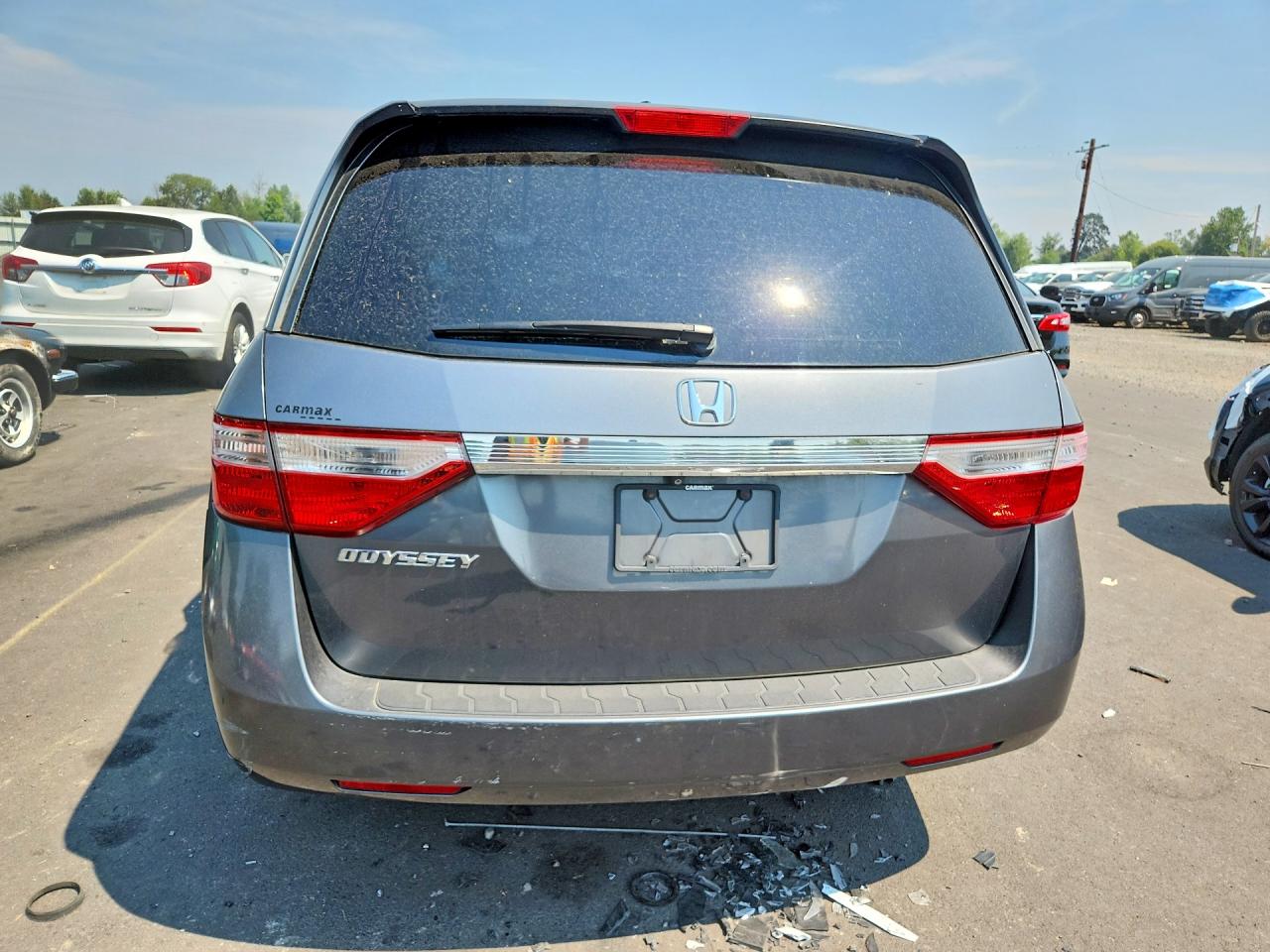 2011 Honda Odyssey Exl Серый vin: 5FNRL5H62BB095590