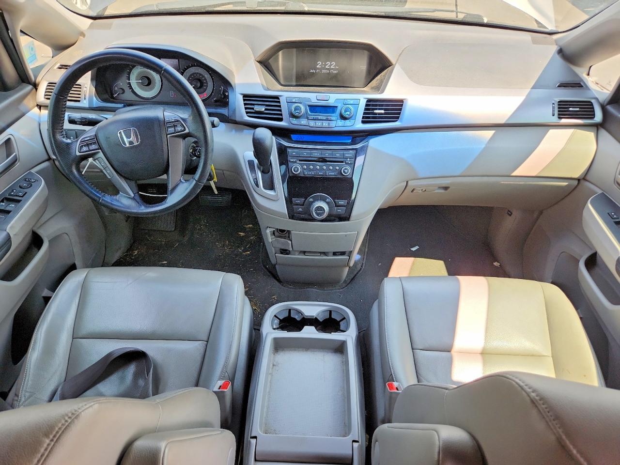 2011 Honda Odyssey Exl Серый vin: 5FNRL5H62BB095590