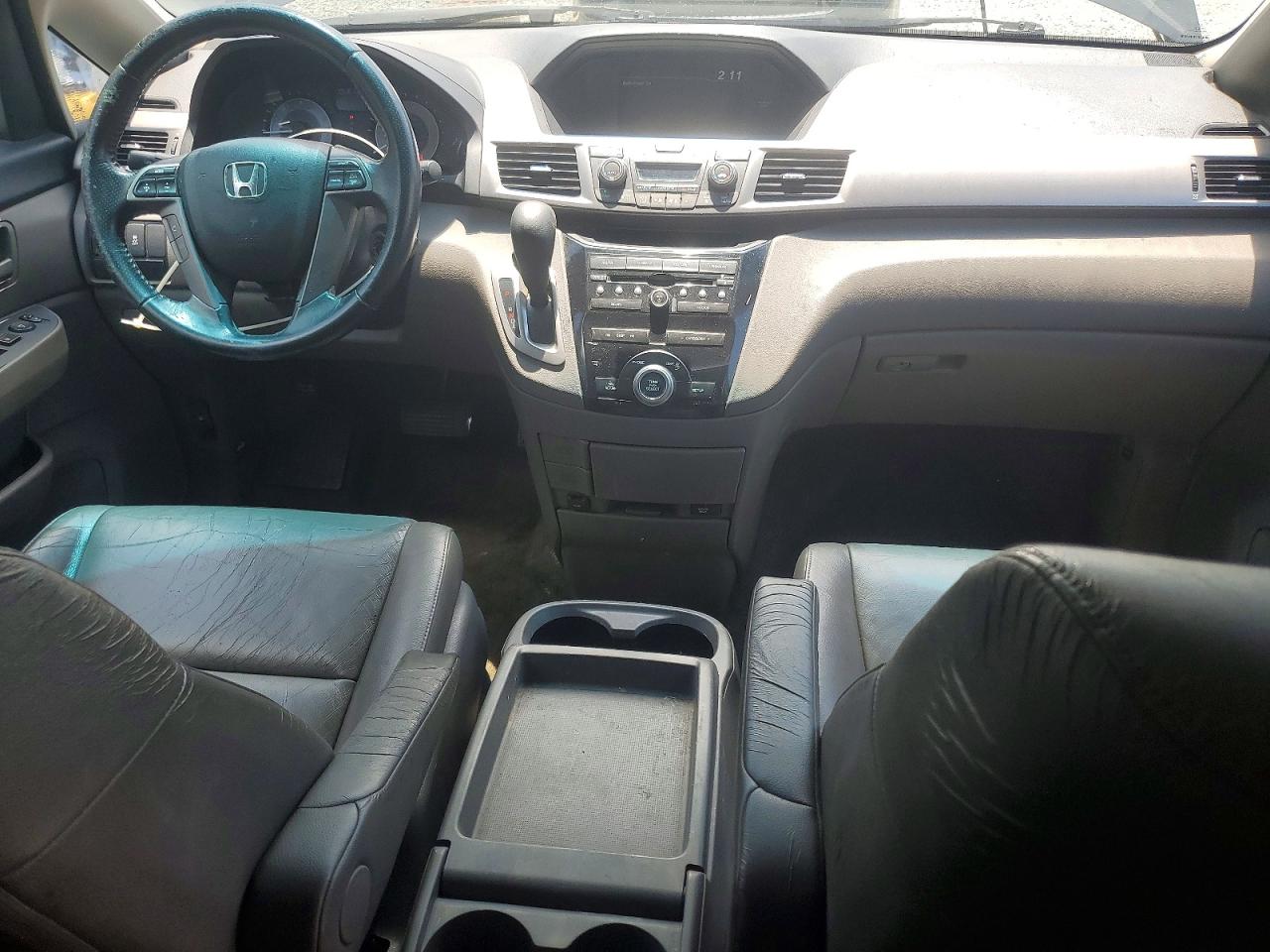 2012 Honda Odyssey Exl Black vin: 5FNRL5H62CB013102