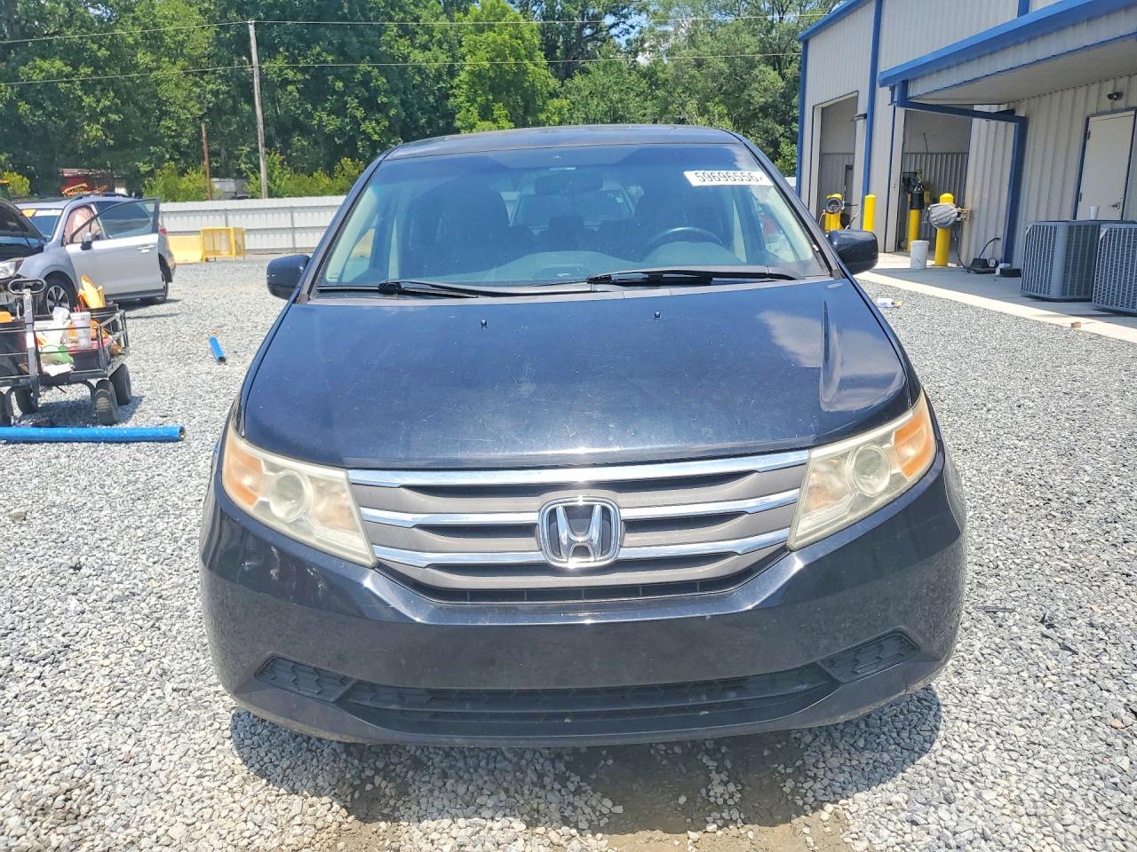 2012 Honda Odyssey Exl Black vin: 5FNRL5H62CB013102