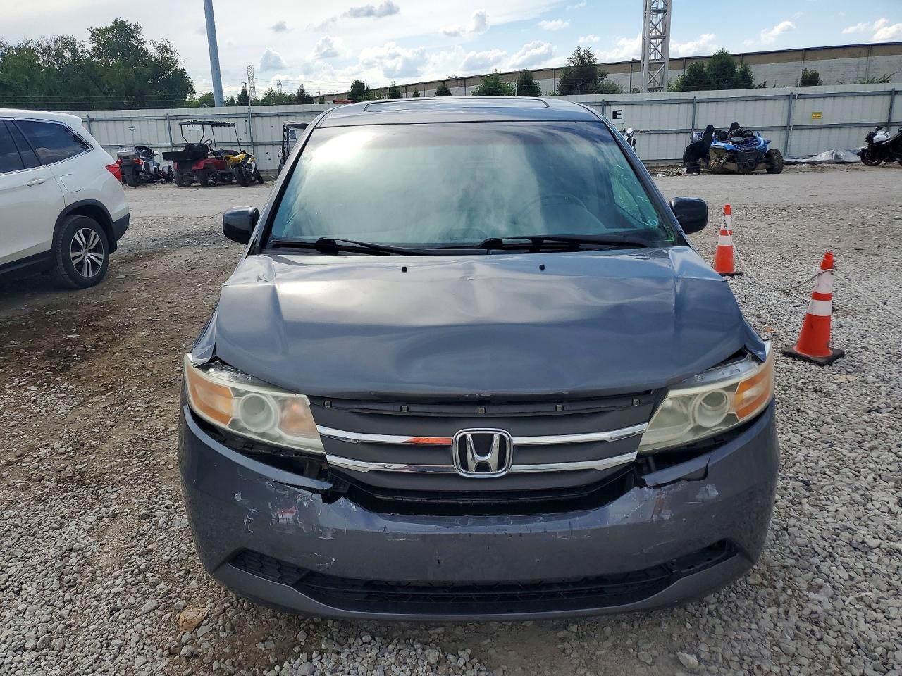 2012 Honda Odyssey Exl Gray vin: 5FNRL5H62CB015769