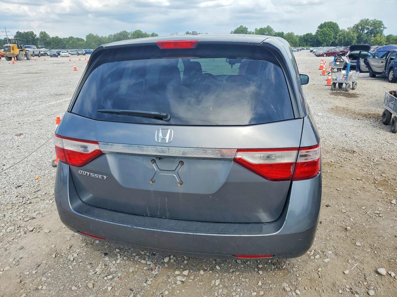 2012 Honda Odyssey Exl Gray vin: 5FNRL5H62CB015769