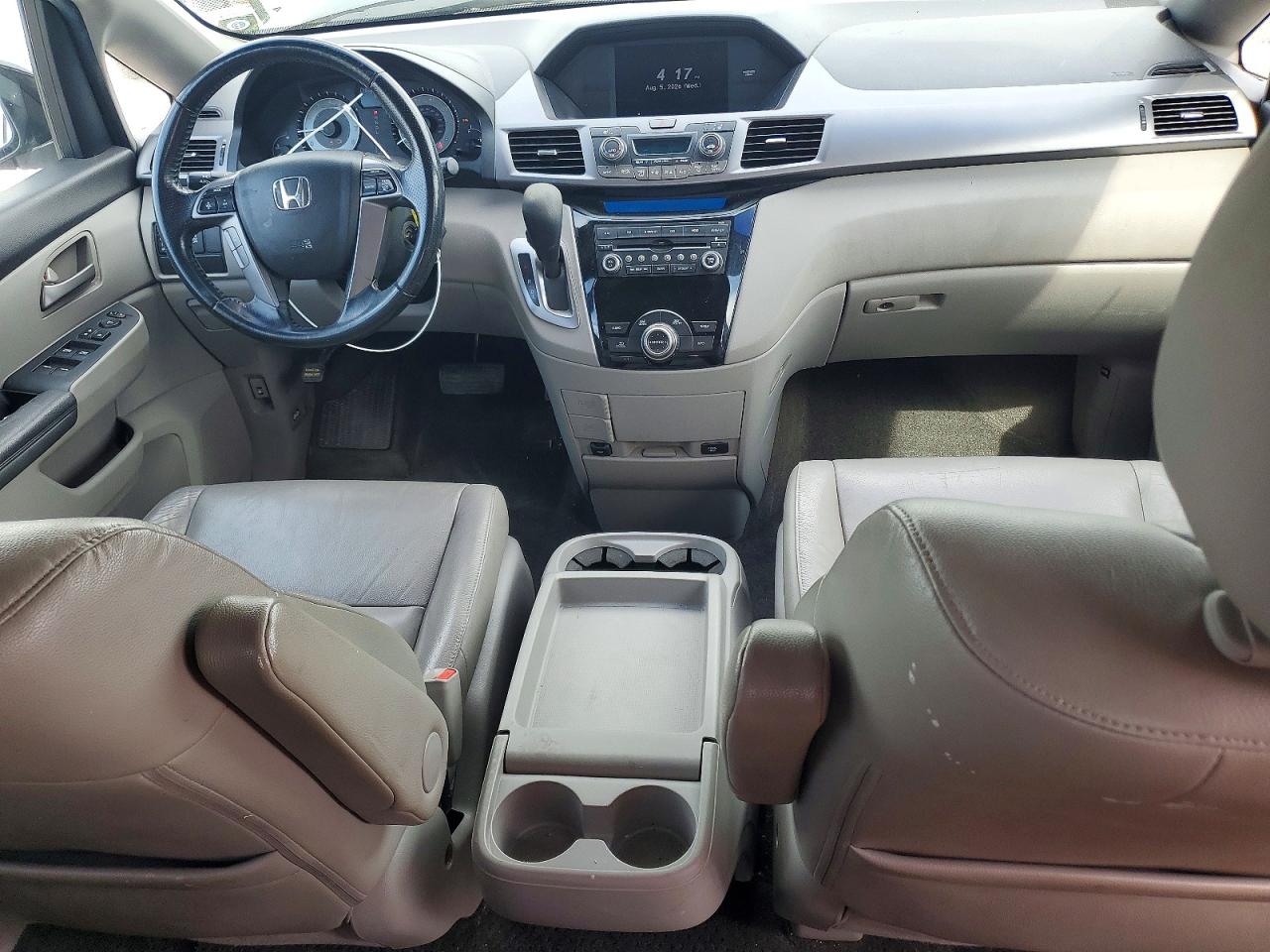 2012 Honda Odyssey Exl Gray vin: 5FNRL5H62CB015769