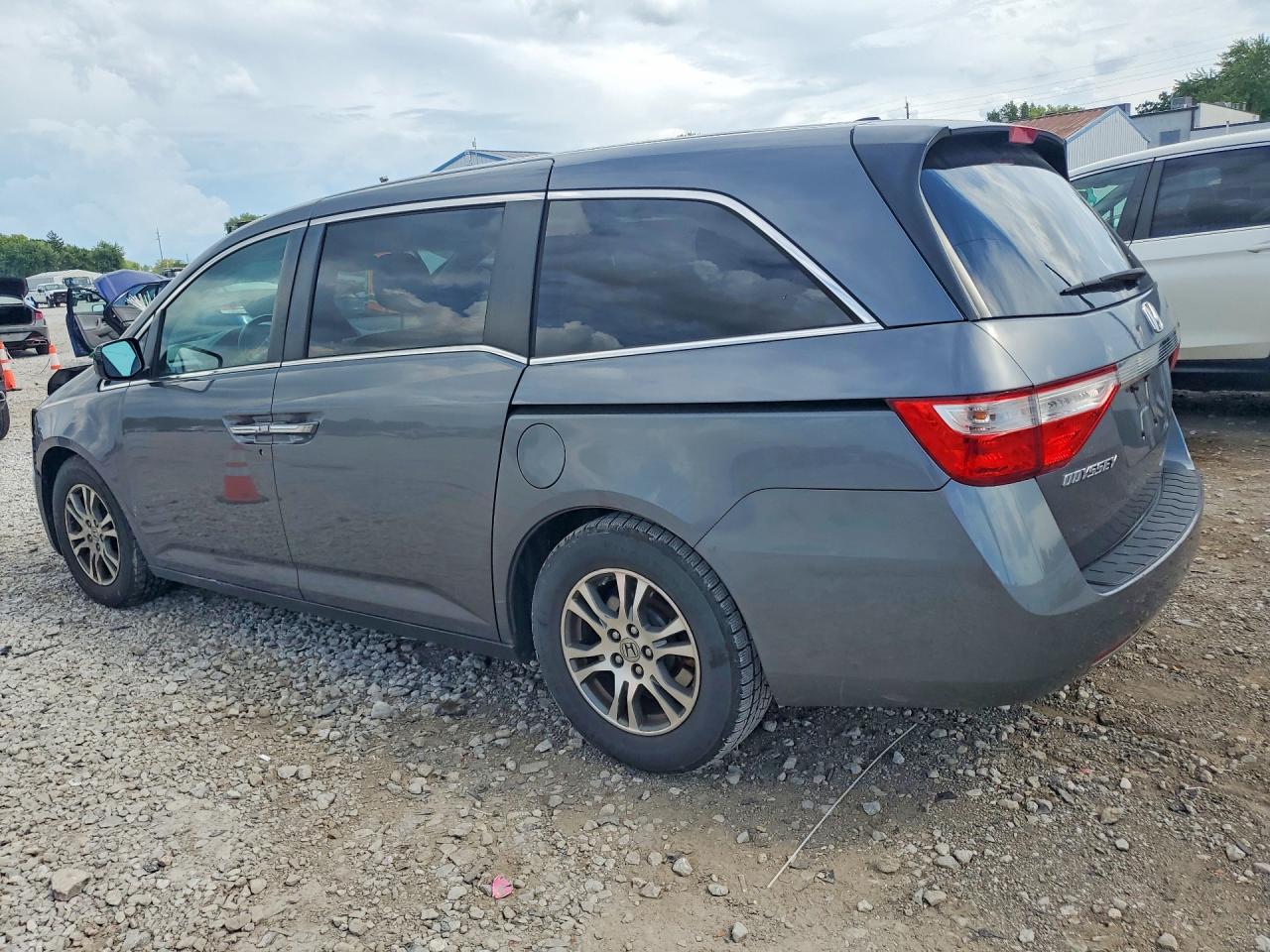 2012 Honda Odyssey Exl Gray vin: 5FNRL5H62CB015769