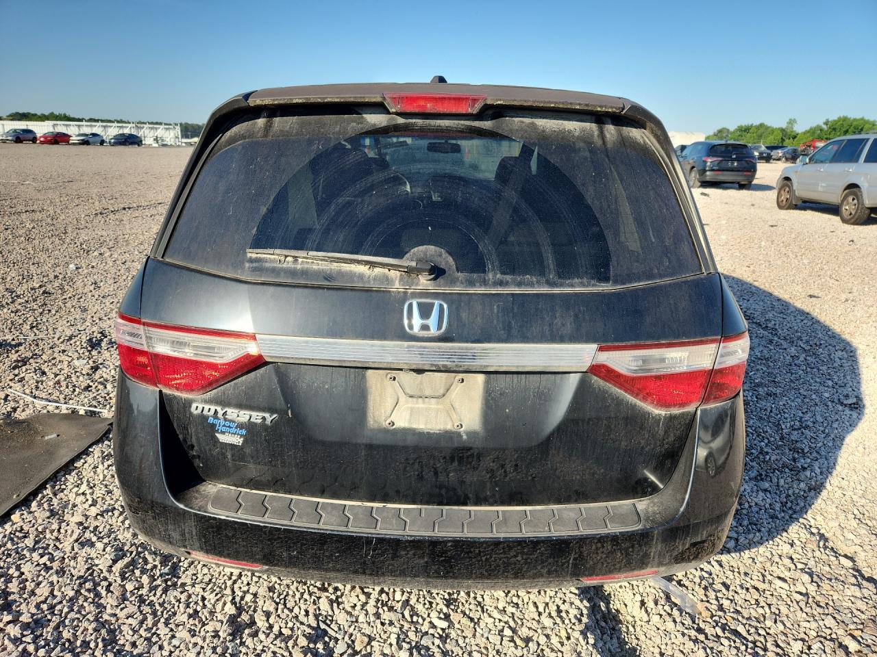 2012 Honda Odyssey Exl Black vin: 5FNRL5H62CB052868
