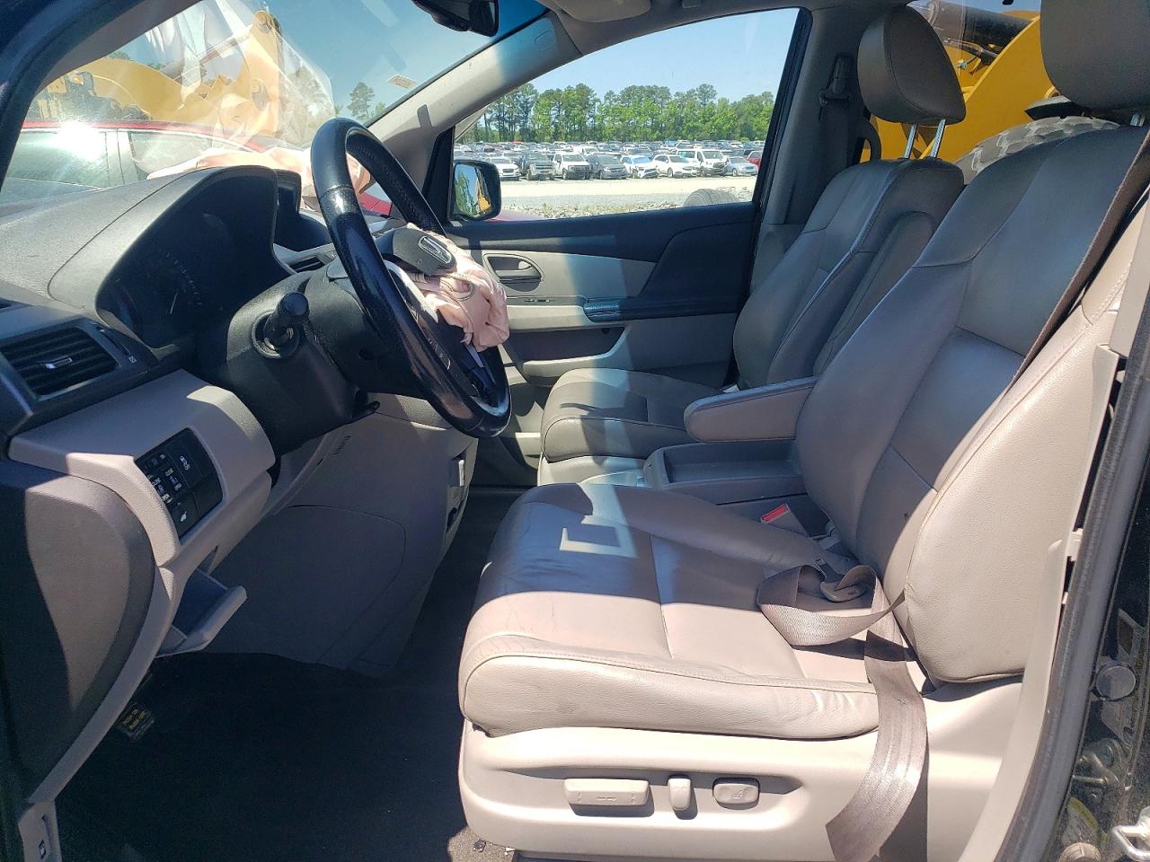 2012 Honda Odyssey Exl Black vin: 5FNRL5H62CB063742