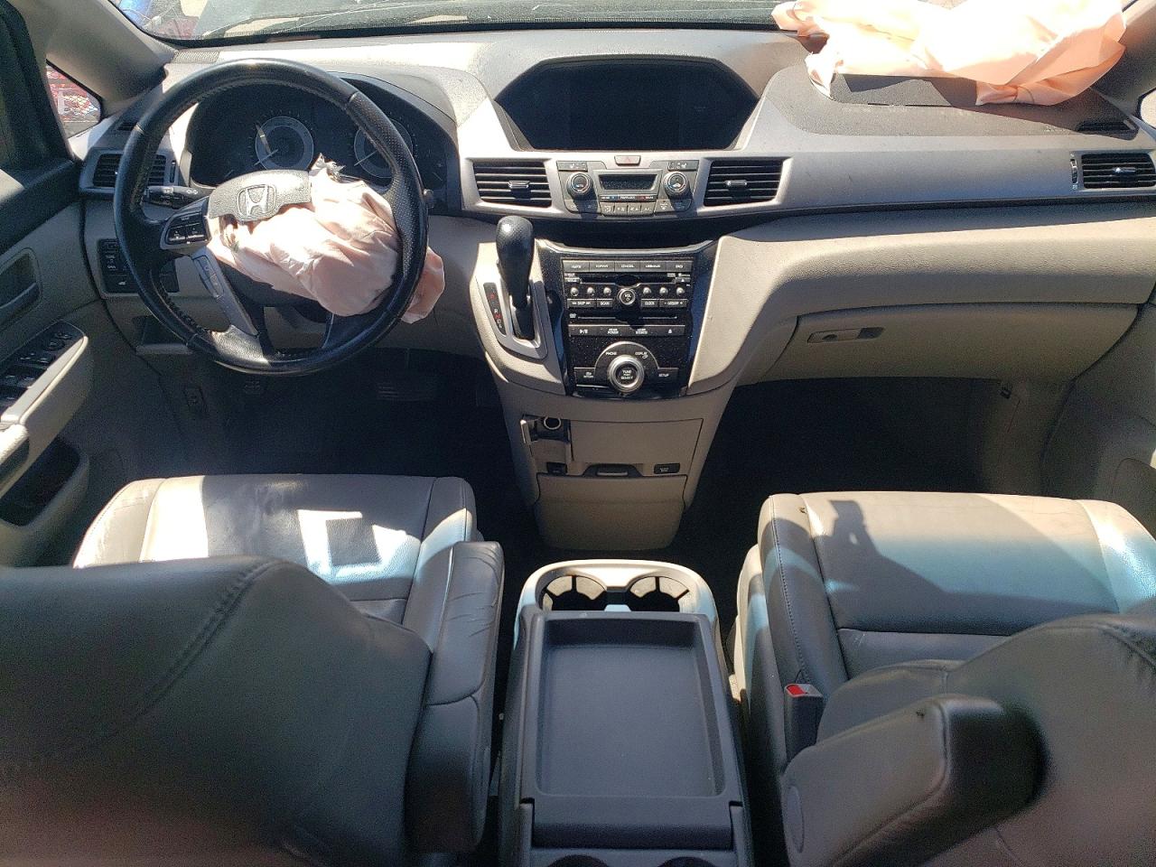 2012 Honda Odyssey Exl Black vin: 5FNRL5H62CB063742