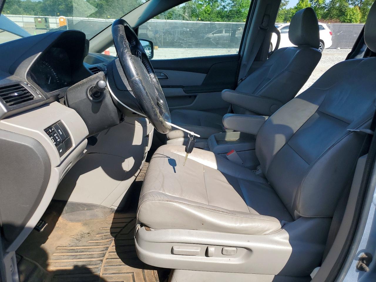 2012 Honda Odyssey Exl Blue vin: 5FNRL5H62CB075485