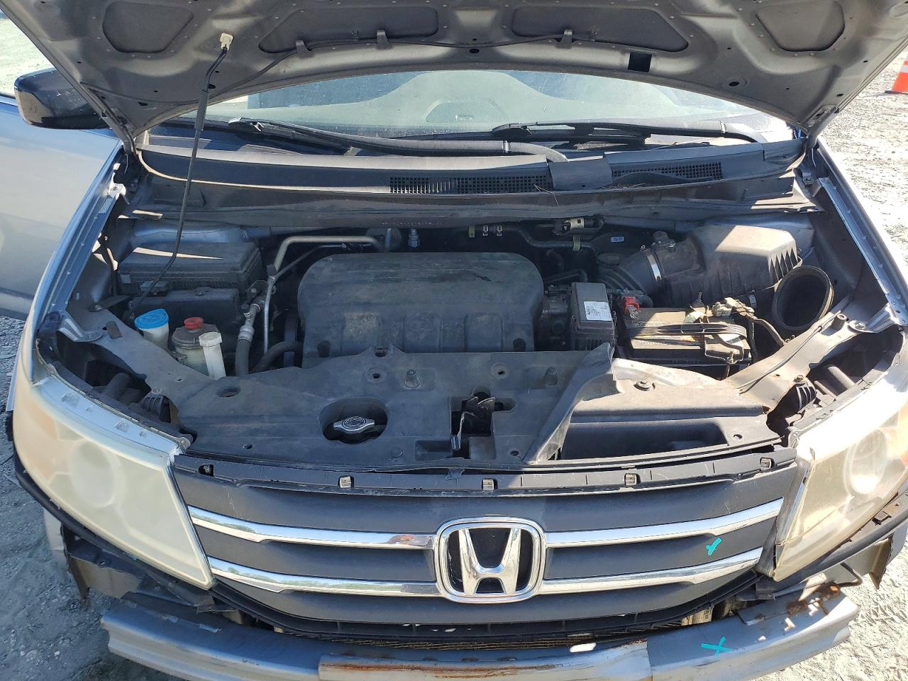 2012 Honda Odyssey Exl Blue vin: 5FNRL5H62CB075485