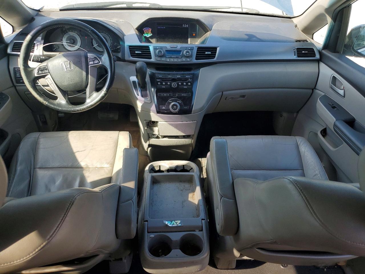 2012 Honda Odyssey Exl Blue vin: 5FNRL5H62CB075485