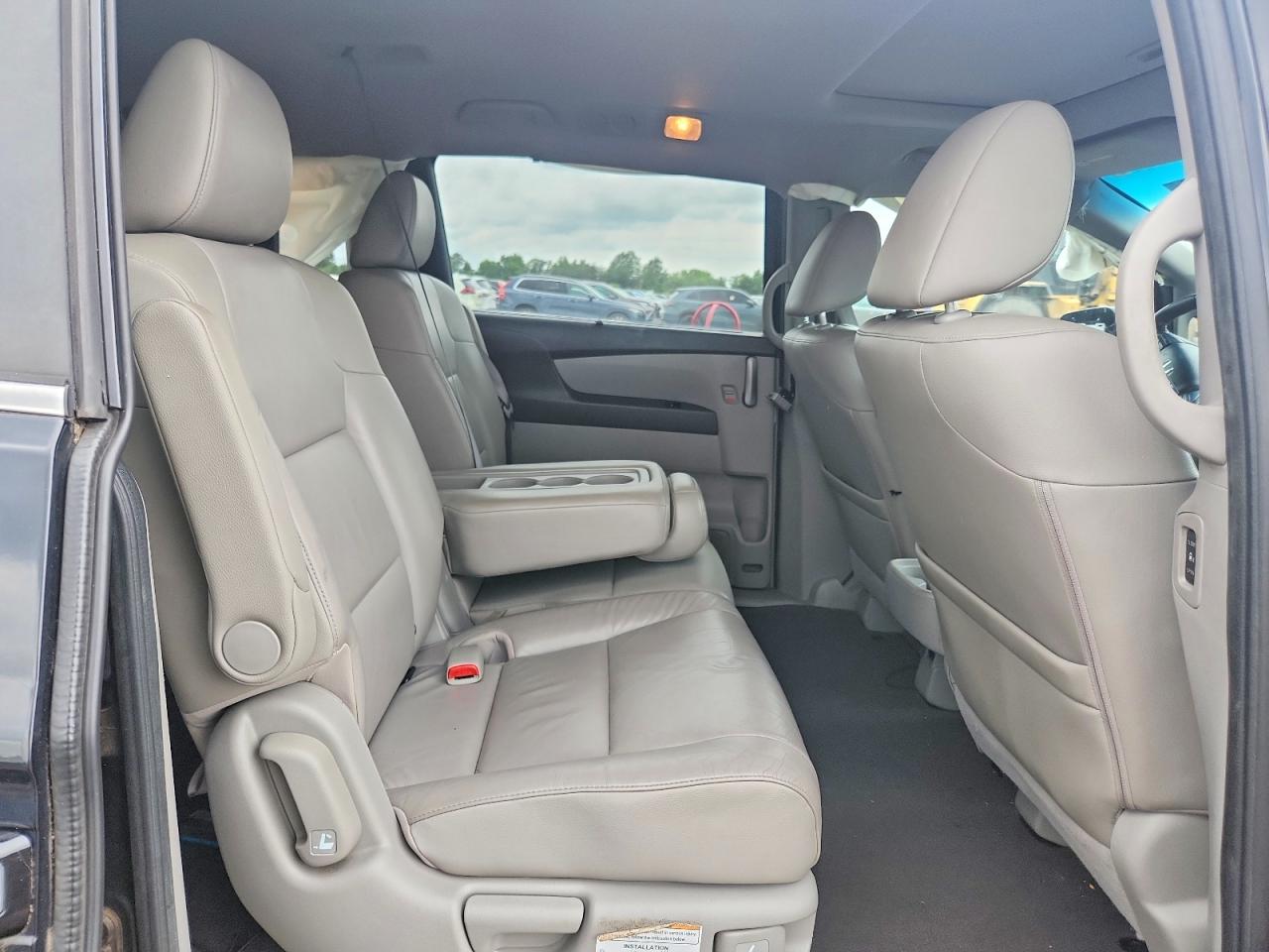 2012 Honda Odyssey Exl Black vin: 5FNRL5H62CB078144