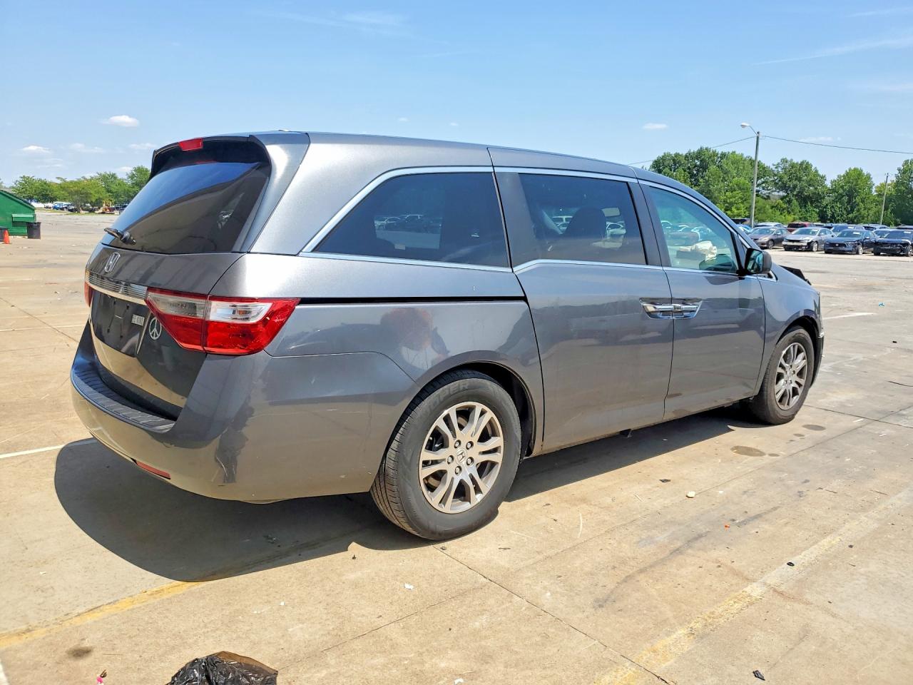 2012 Honda Odyssey Exl Charcoal vin: 5FNRL5H62CB082467