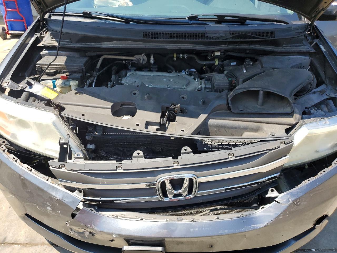 2012 Honda Odyssey Exl Charcoal vin: 5FNRL5H62CB082467