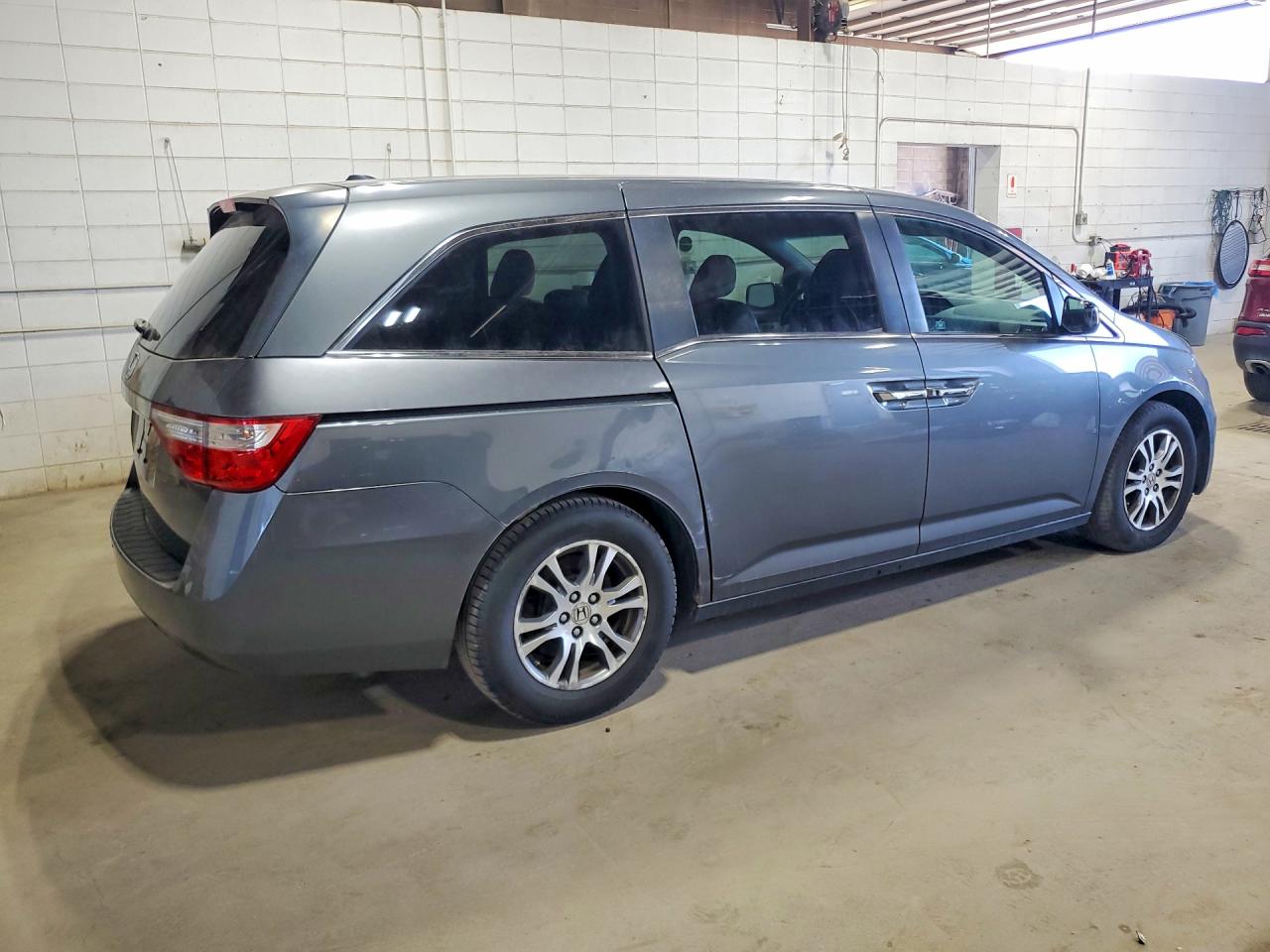 2012 Honda Odyssey Exl Gray vin: 5FNRL5H62CB086437