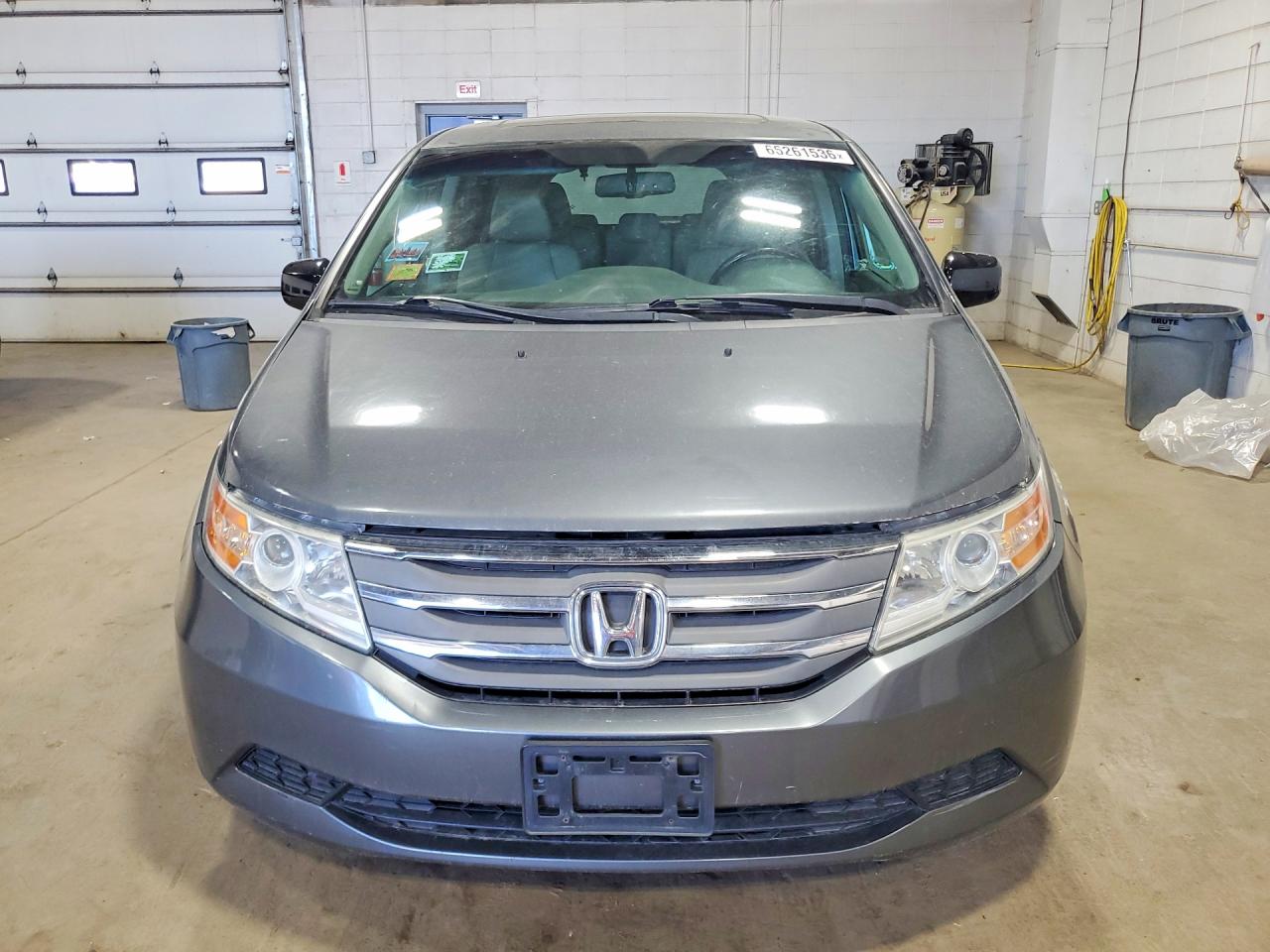 2012 Honda Odyssey Exl Gray vin: 5FNRL5H62CB086437