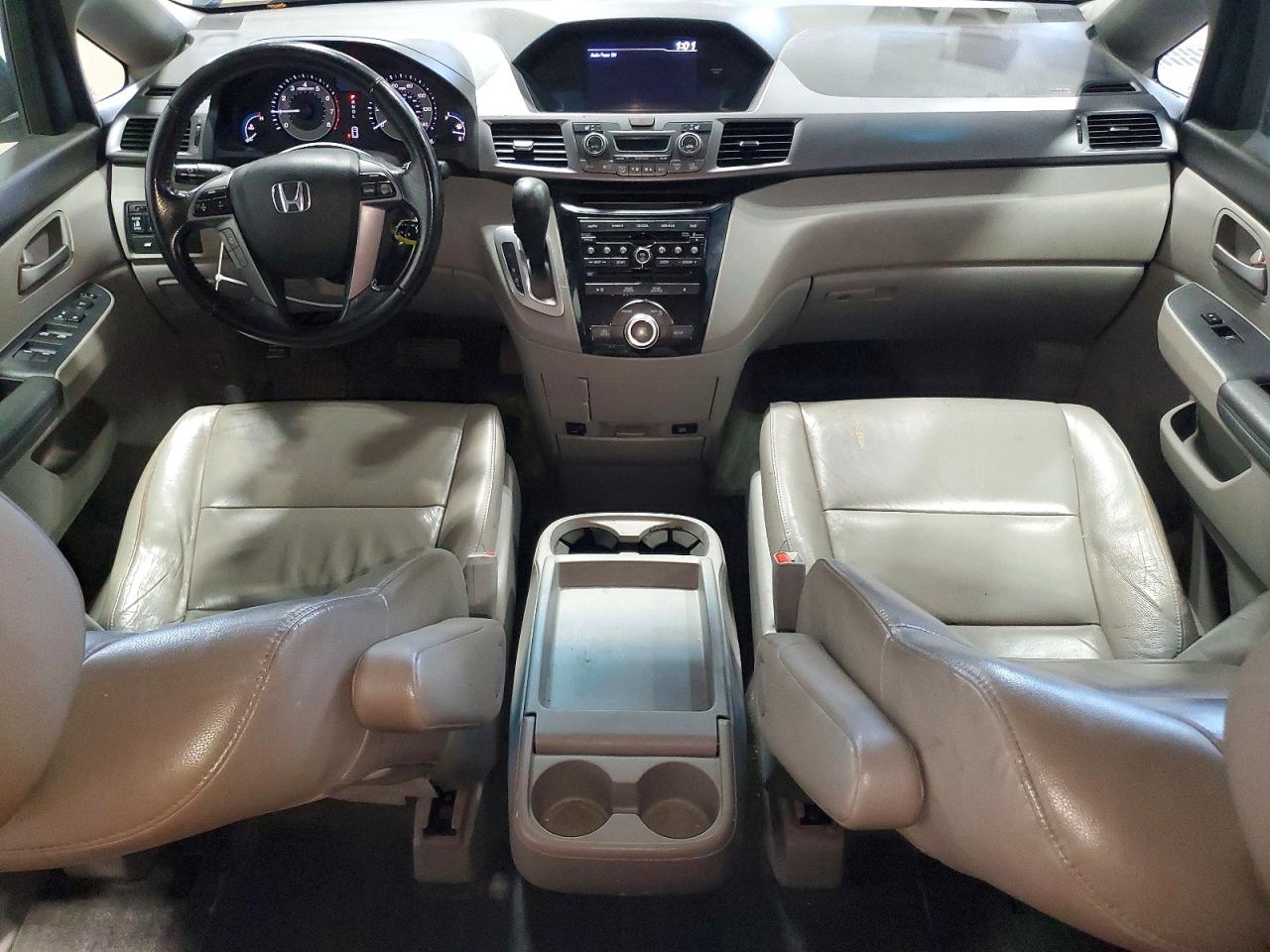 2012 Honda Odyssey Exl Gray vin: 5FNRL5H62CB086437