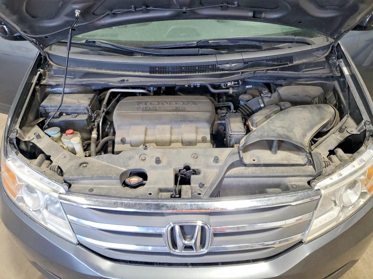 2012 Honda Odyssey Exl Gray vin: 5FNRL5H62CB086437