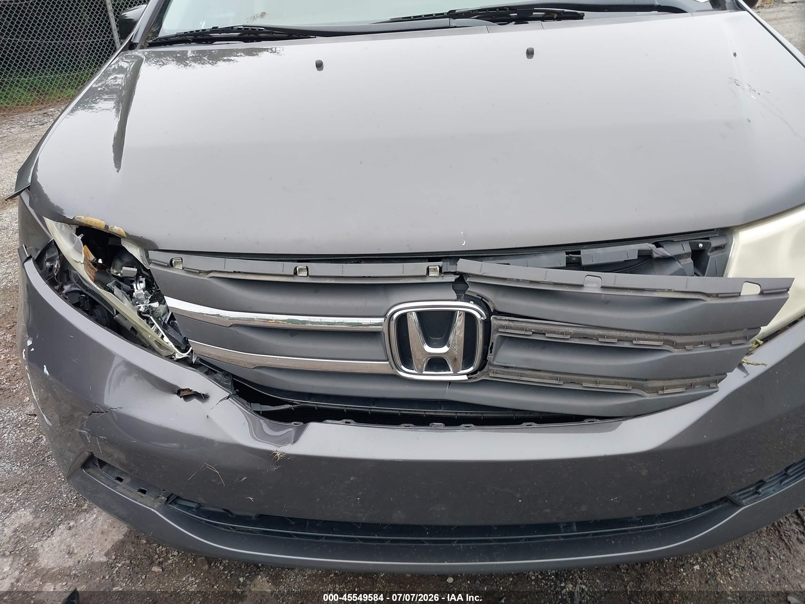2012 Honda Odyssey Ex-l Black vin: 5FNRL5H62CB090861