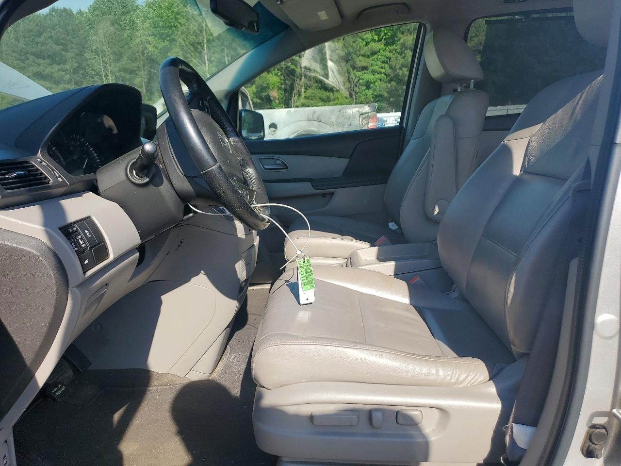 2012 Honda Odyssey Exl Silver vin: 5FNRL5H62CB101955