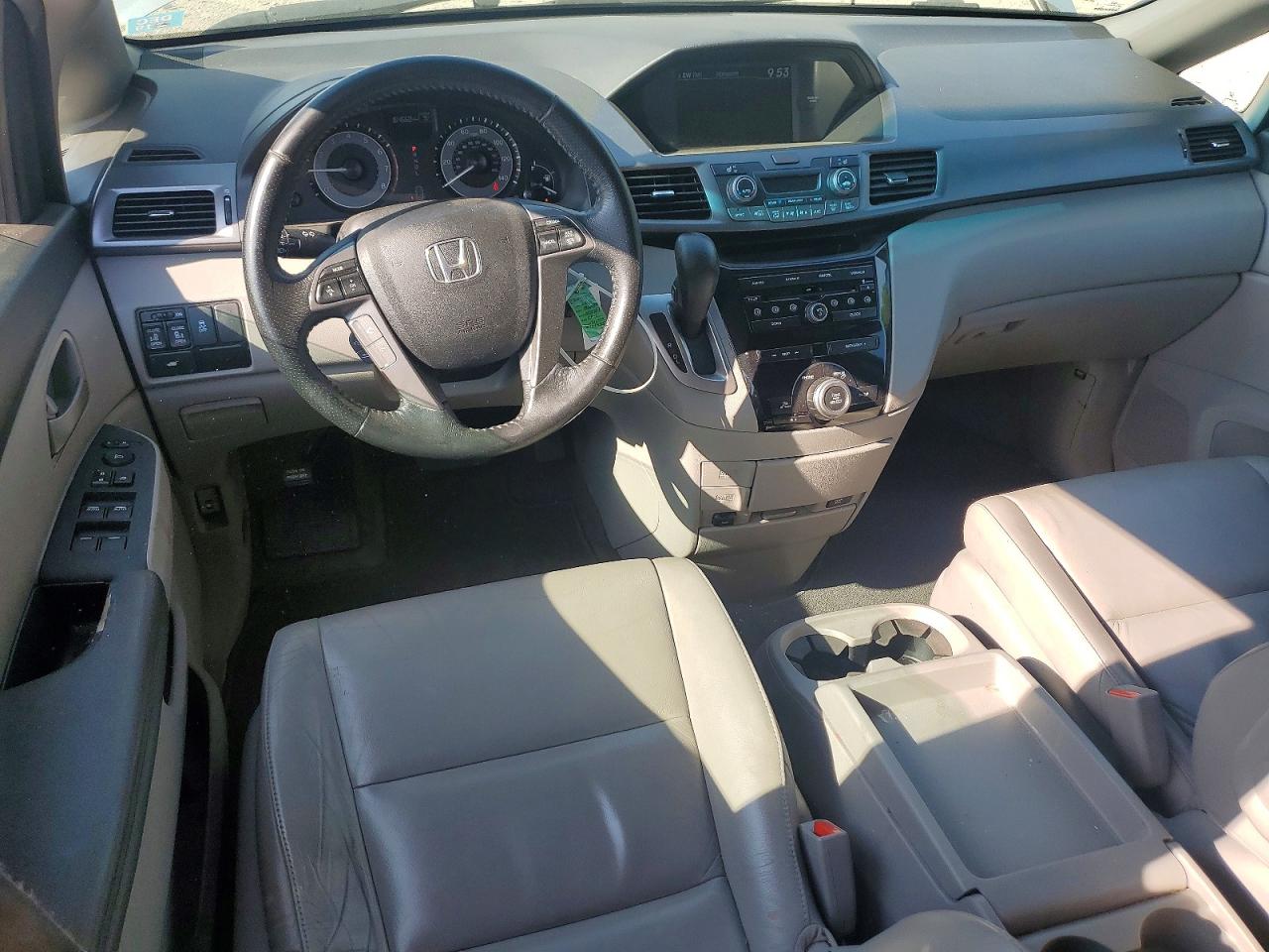 2012 Honda Odyssey Exl Silver vin: 5FNRL5H62CB101955