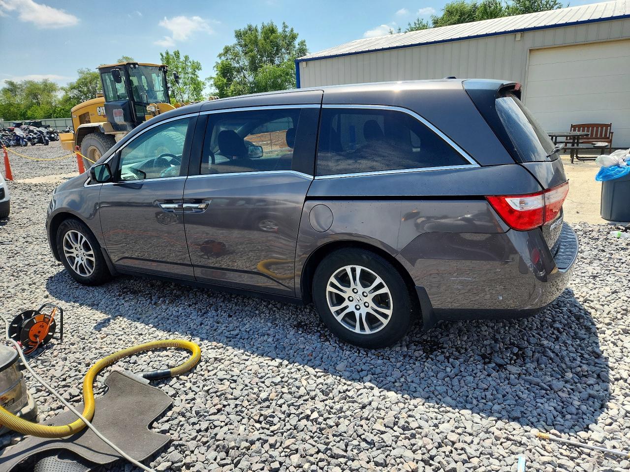 2012 Honda Odyssey Exl Gray vin: 5FNRL5H62CB104399