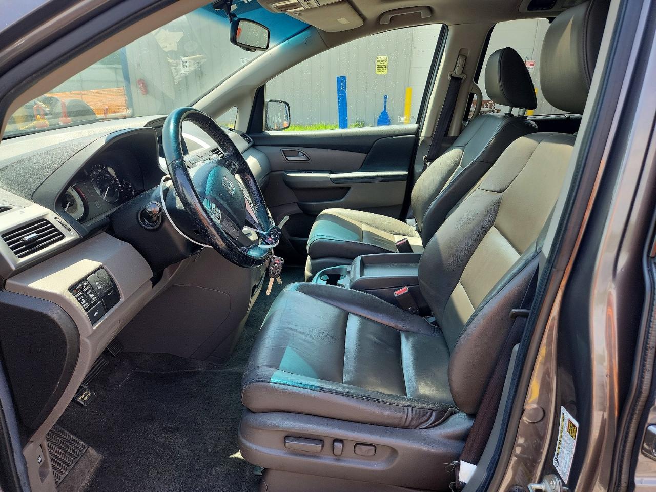 2012 Honda Odyssey Exl Gray vin: 5FNRL5H62CB104399