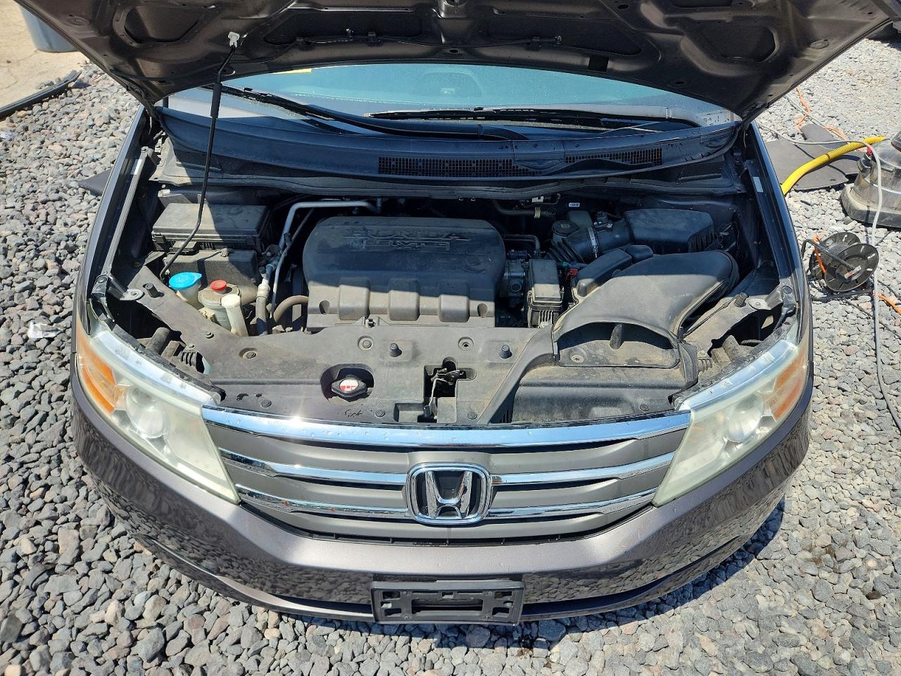2012 Honda Odyssey Exl Gray vin: 5FNRL5H62CB104399