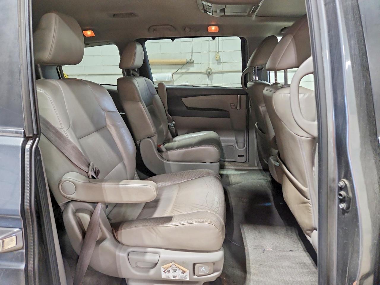 2012 Honda Odyssey Exl Gray vin: 5FNRL5H62CB114477