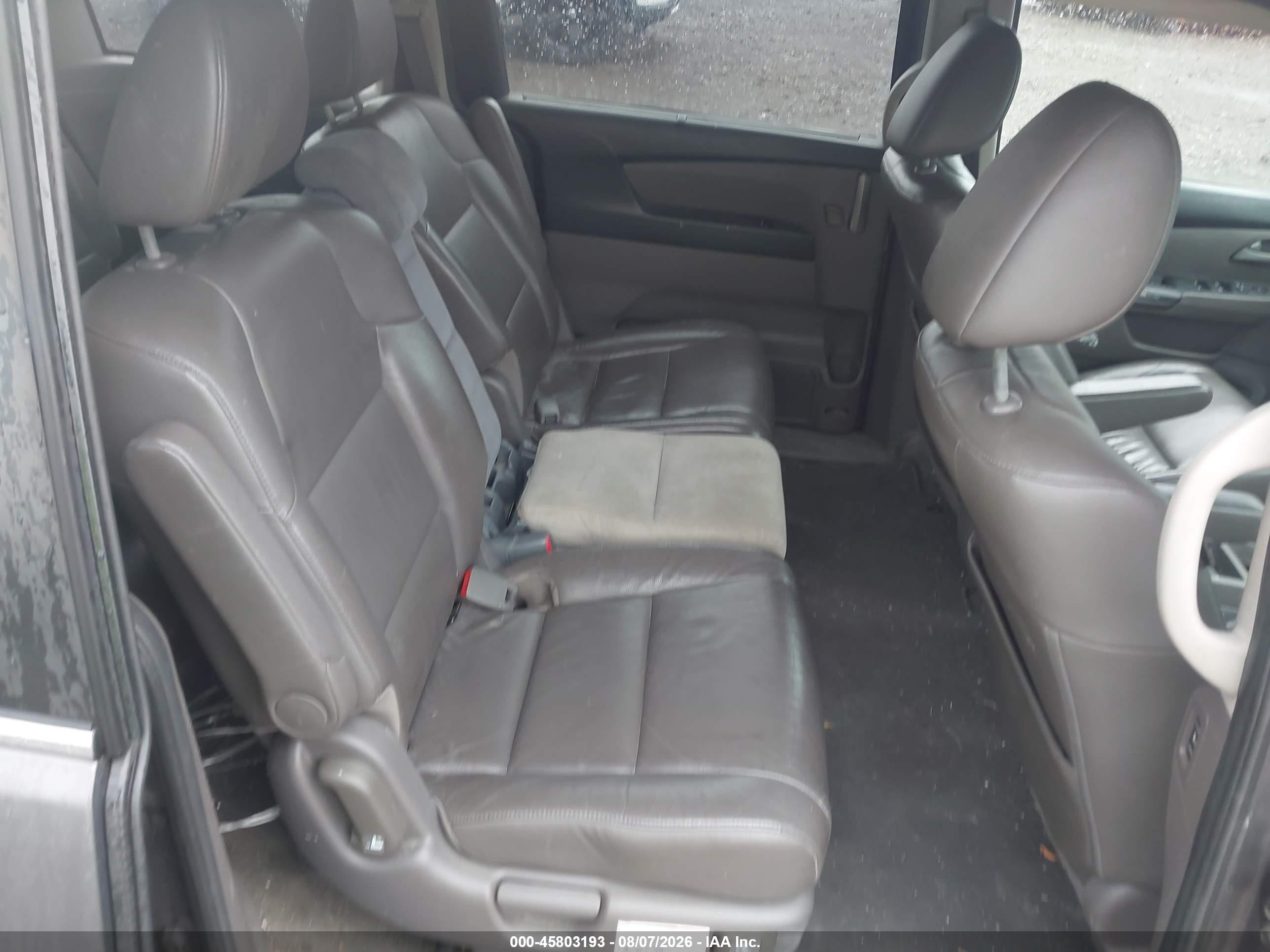 2012 Honda Odyssey Ex-l Gray vin: 5FNRL5H62CB116536