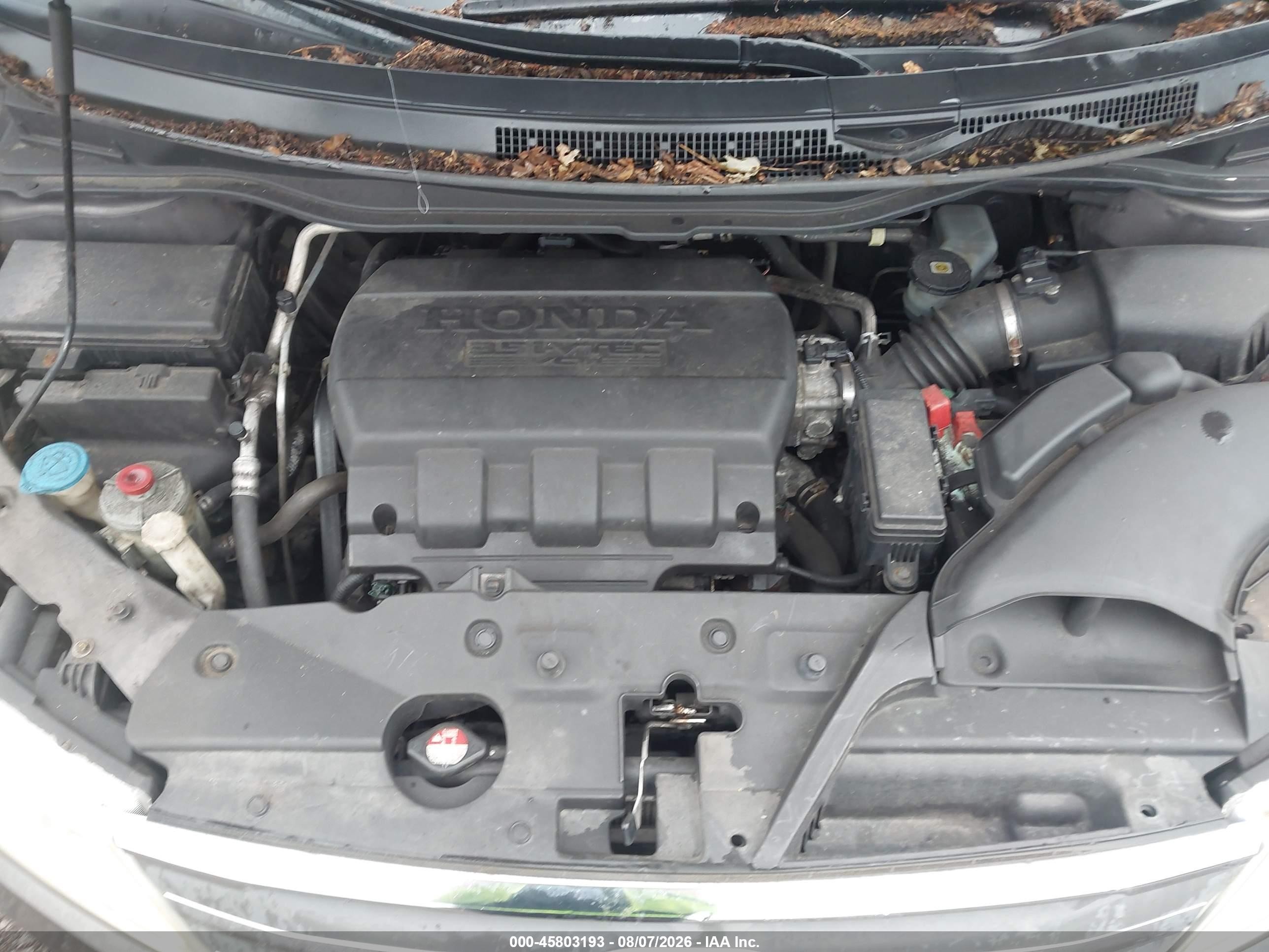 2012 Honda Odyssey Ex-l Gray vin: 5FNRL5H62CB116536